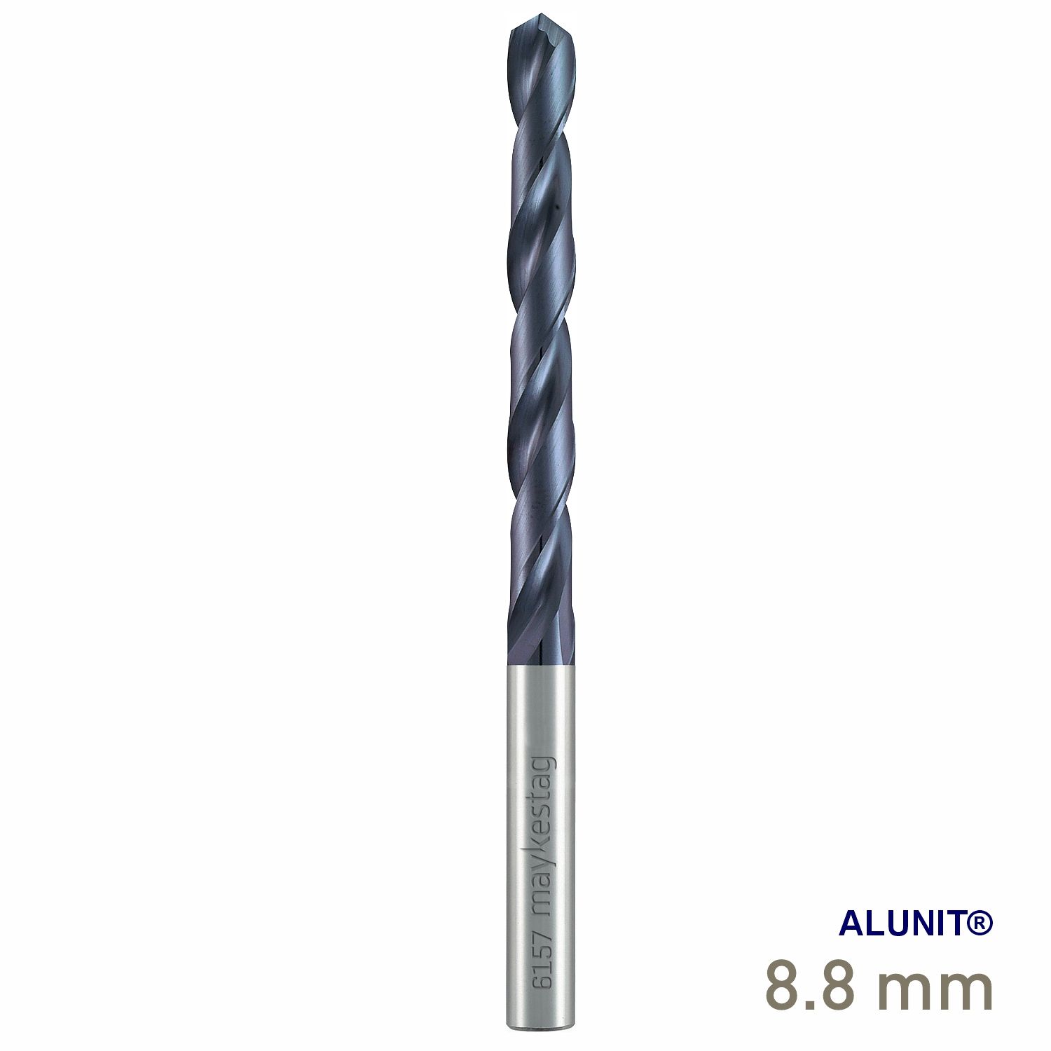 MAYKESTAG Solid Carbide Drill DIN 338 N ALUNIT&reg; 8.80mm