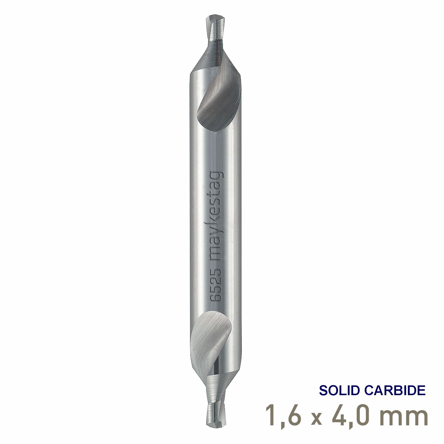 MAYKESTAG VHM Solid Carbide Centre Drill 1.6mm DIN 333 A