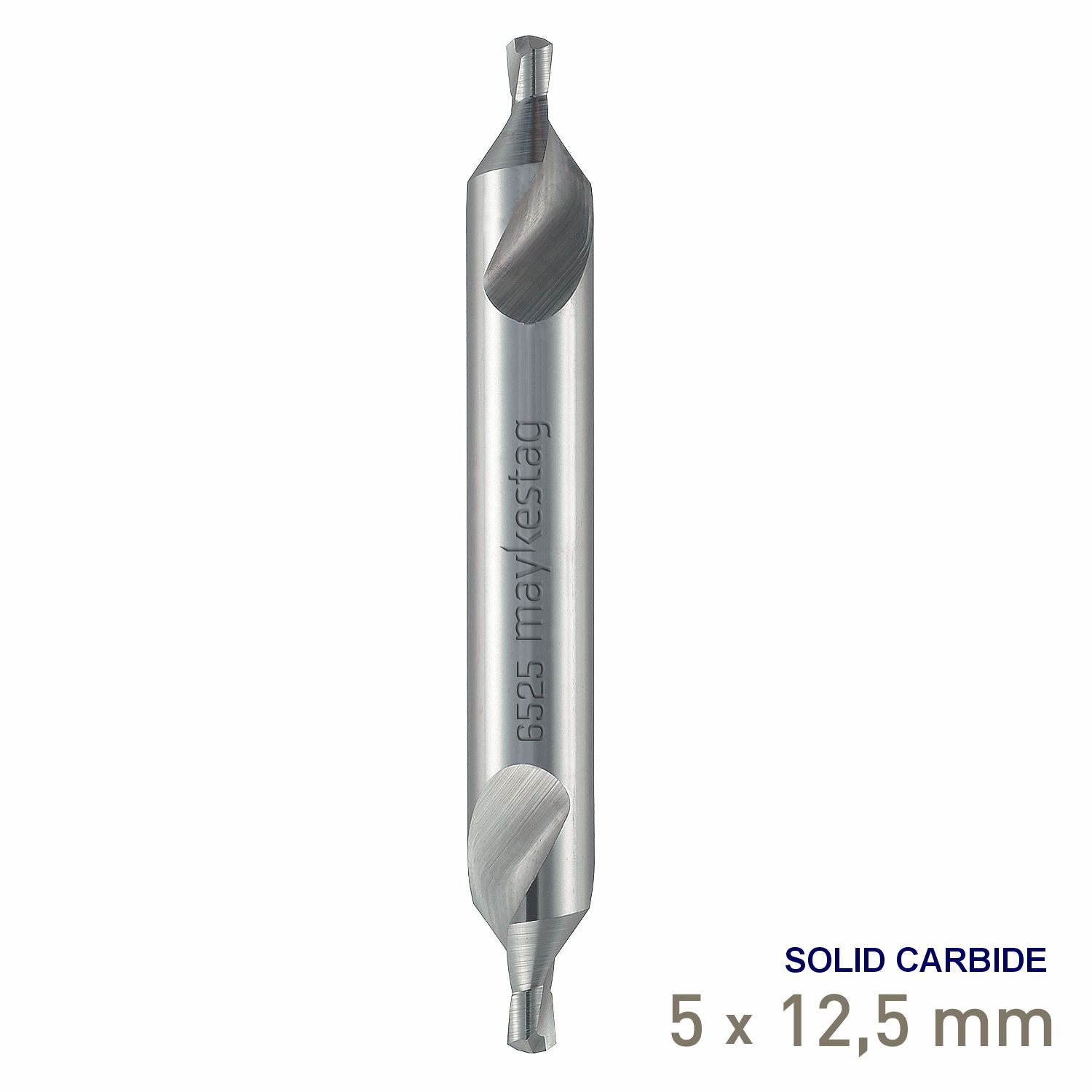 MAYKESTAG VHM Solid Carbide Centre Drill 5mm DIN 333 A