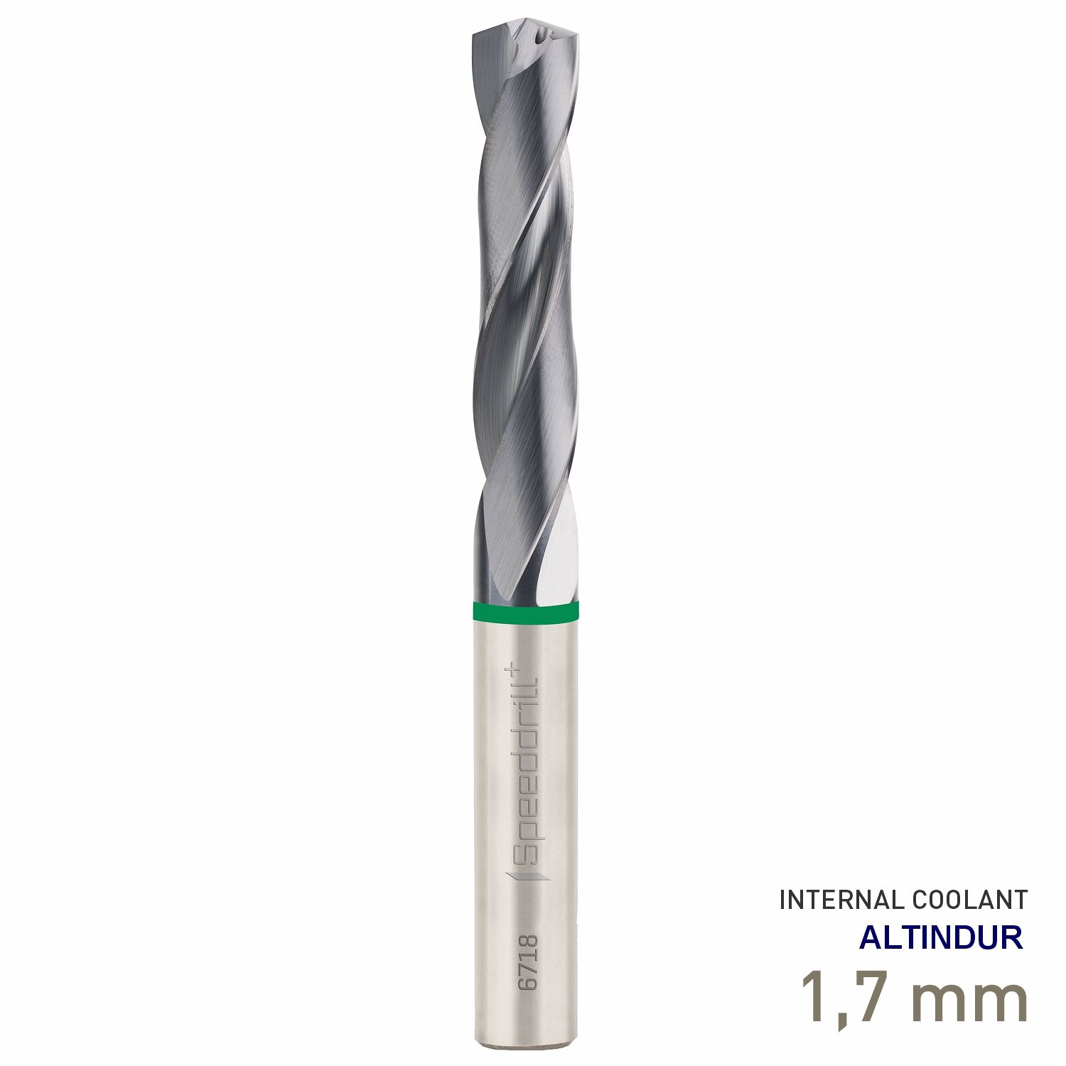 MAYKESTAG Speeddrill+ Universal Solid Carbide Drill Bit 1.7mm 3xD ALTINDUR