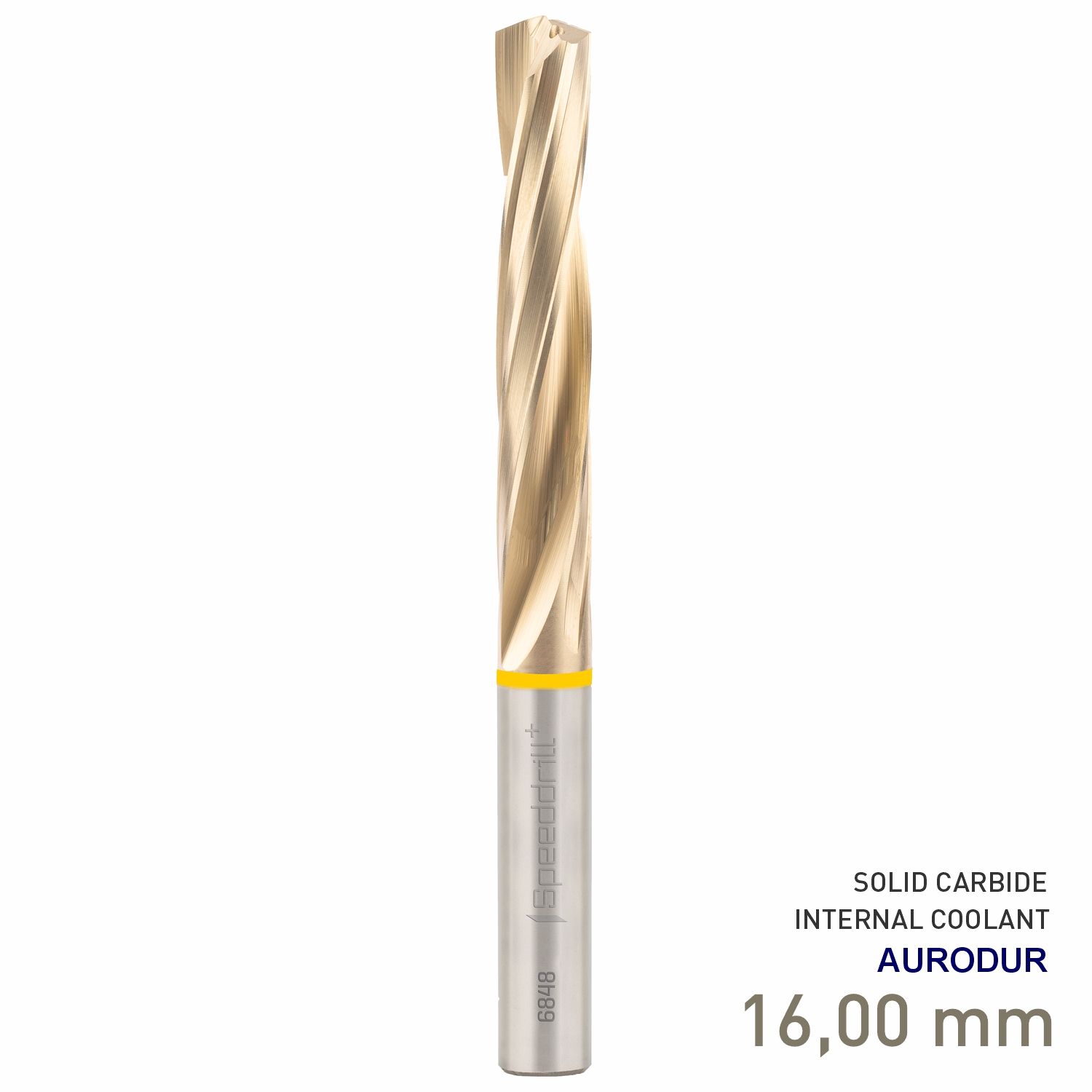 MAYKESTAG Speeddrill+ Aluminium 16.00mm DIN 6537L 5xD Internal Coolant