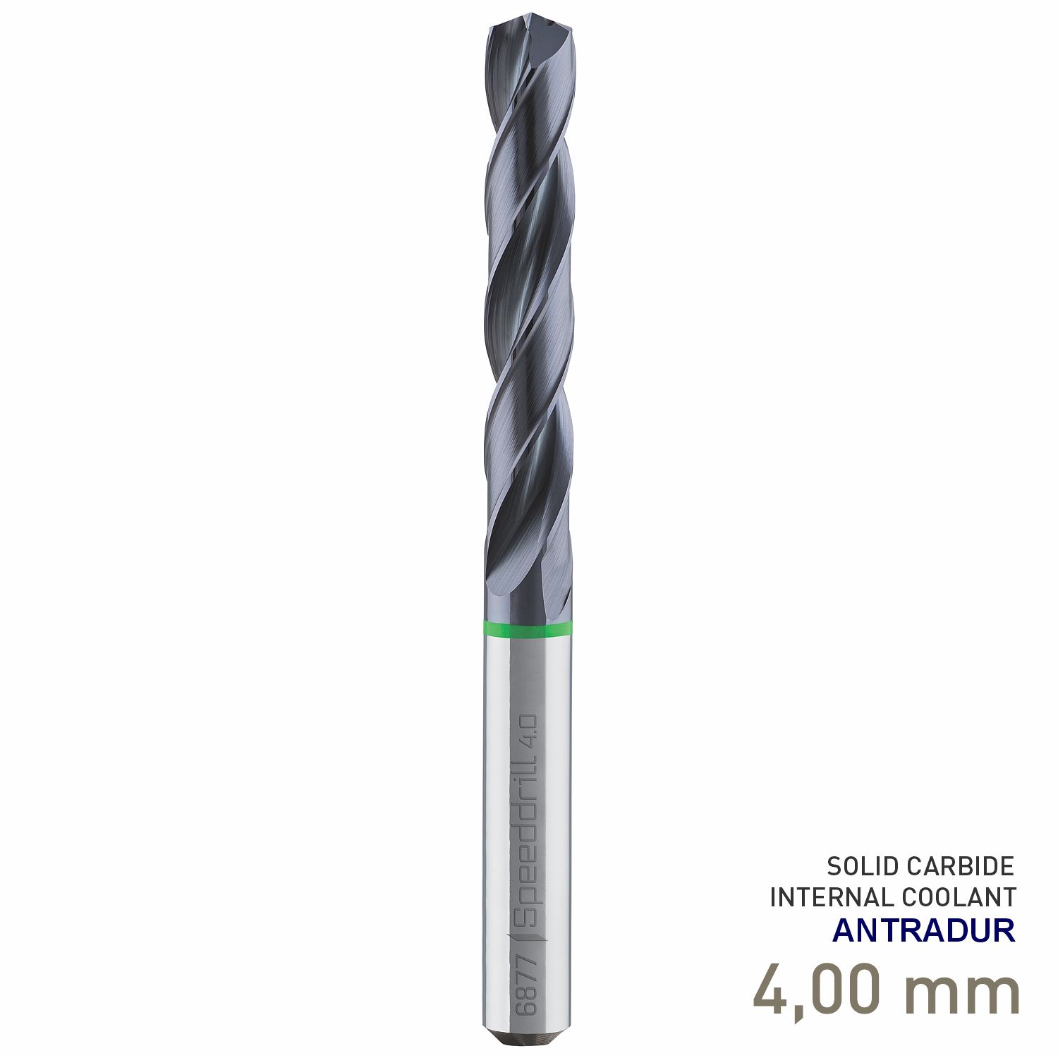 MAYKESTAG Speeddrill 4.0 Universal Solid Carbide Drill 4mm 5xD ANTRADUR