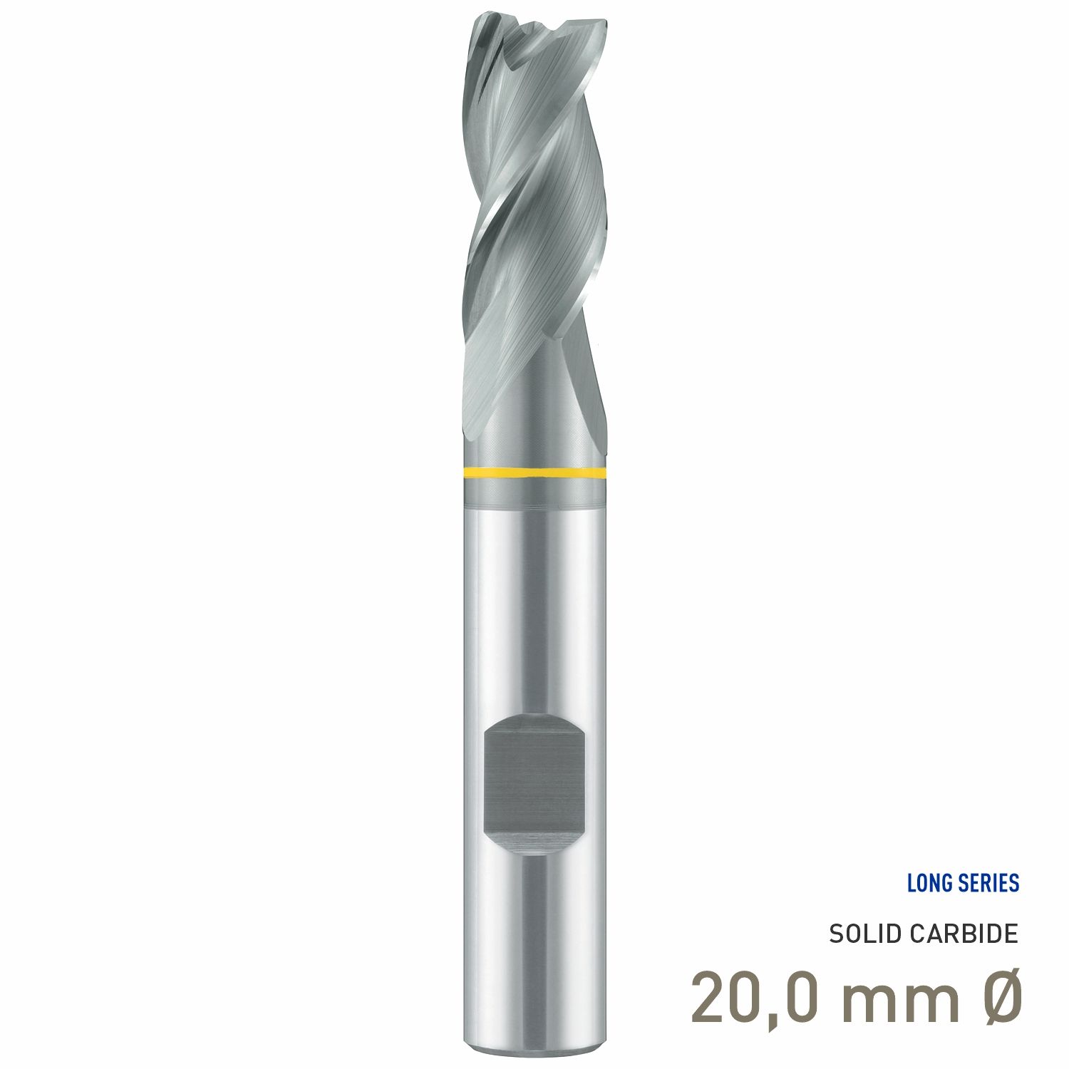 MAYKESTAG Solid Carbide End Mill Speedcut-Aluminium 20.00mm Z3 DIN 6535-HB Weldon