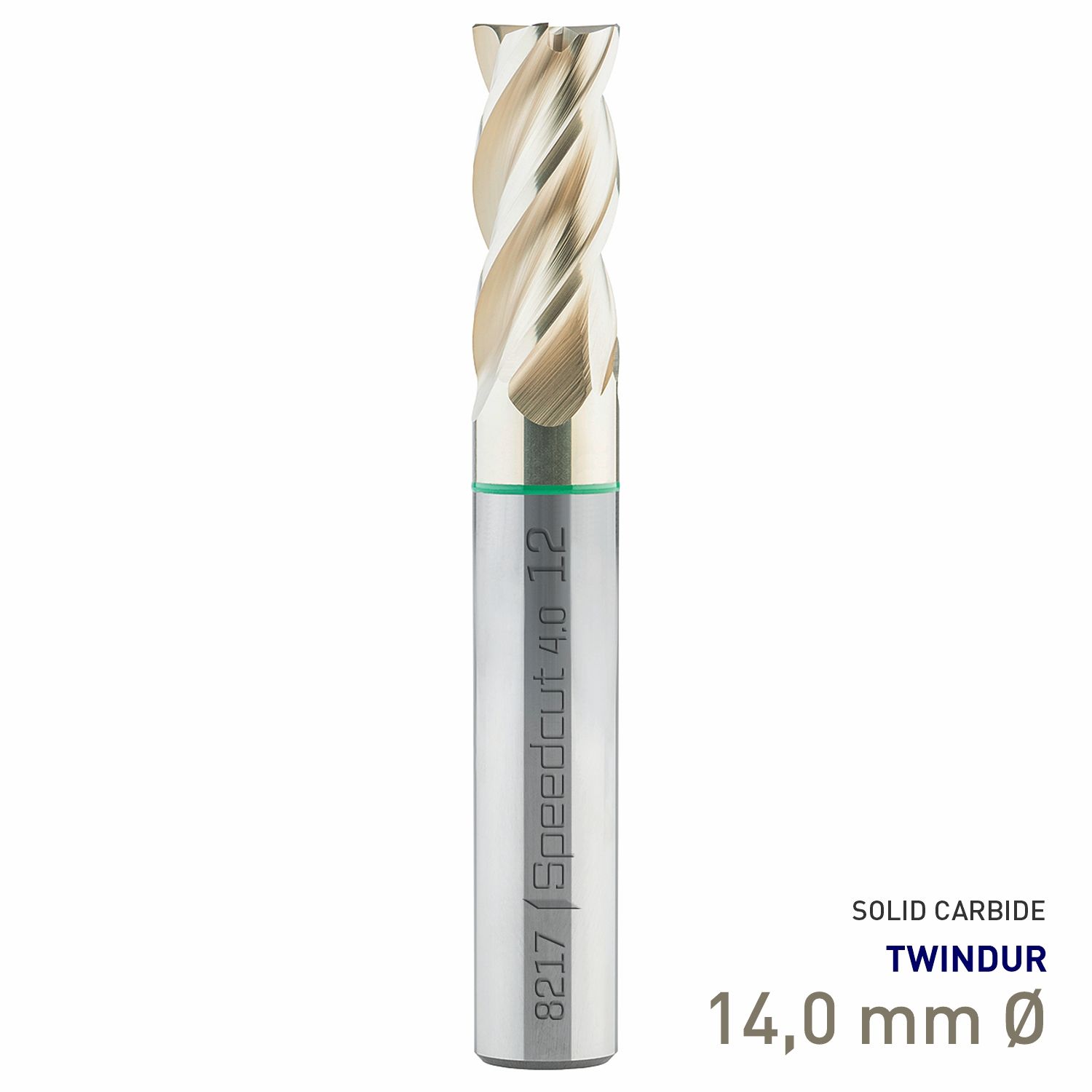 MAYKESTAG Speedcut 4.0 Universal HPC Solid Carbide End Mill 14mm Long Series 4 Flute