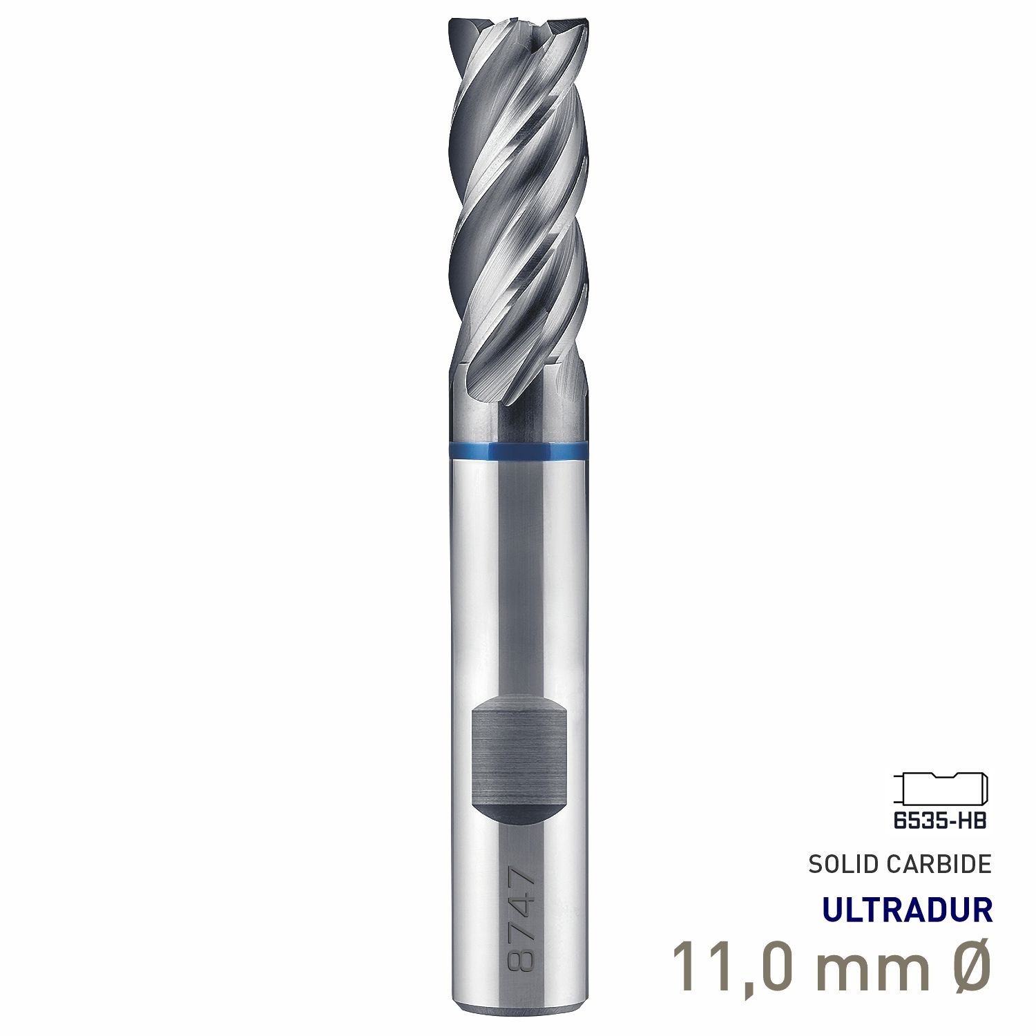 MAYKESTAG Speedcut 4.0-Inox ULTRADUR HPC Solid Carbide End Mill 11mm Long Series 4 Flute