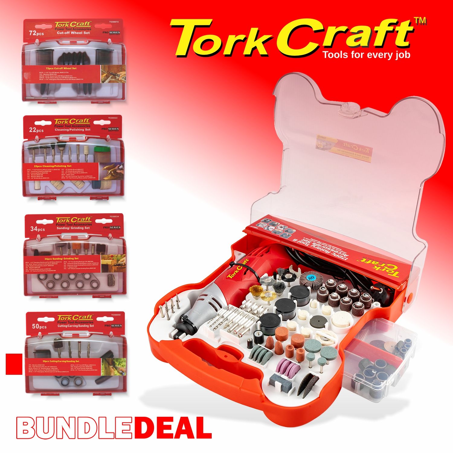 Bundle Deal : Mini Rotary Tool Sets