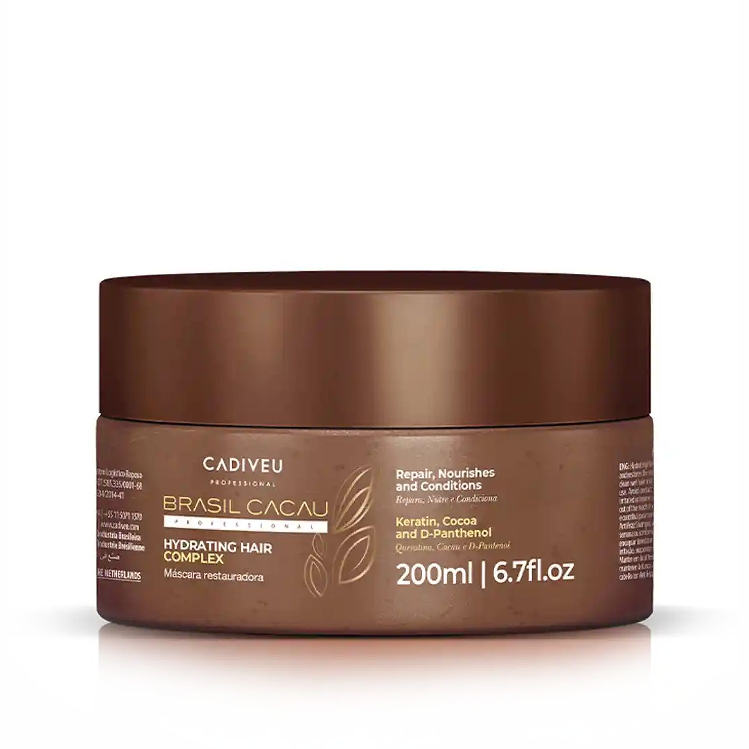 Cadiveu Brasil Cacau &mdash; Hydrating Hair Complex Mask (200 mL)