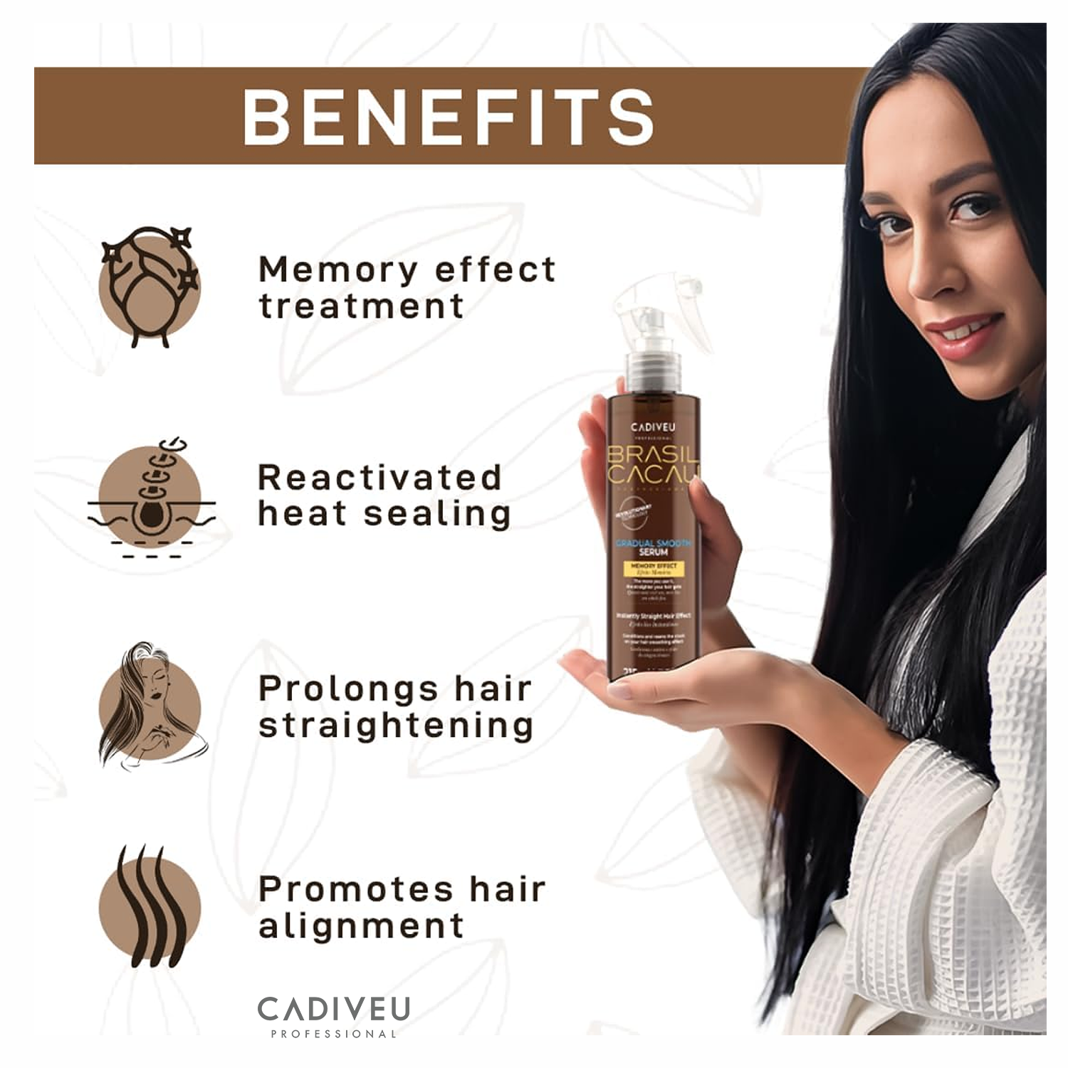 Brasil Cacau &mdash; Gradual Smooth Serum (215 mL)