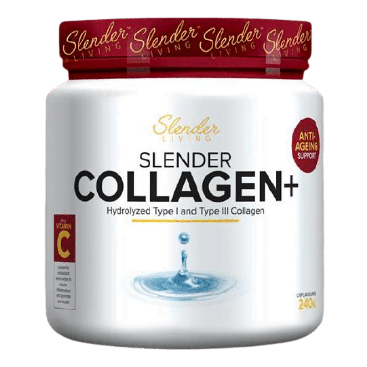 Slender Living Collagen+ Unflavoured (240 g)