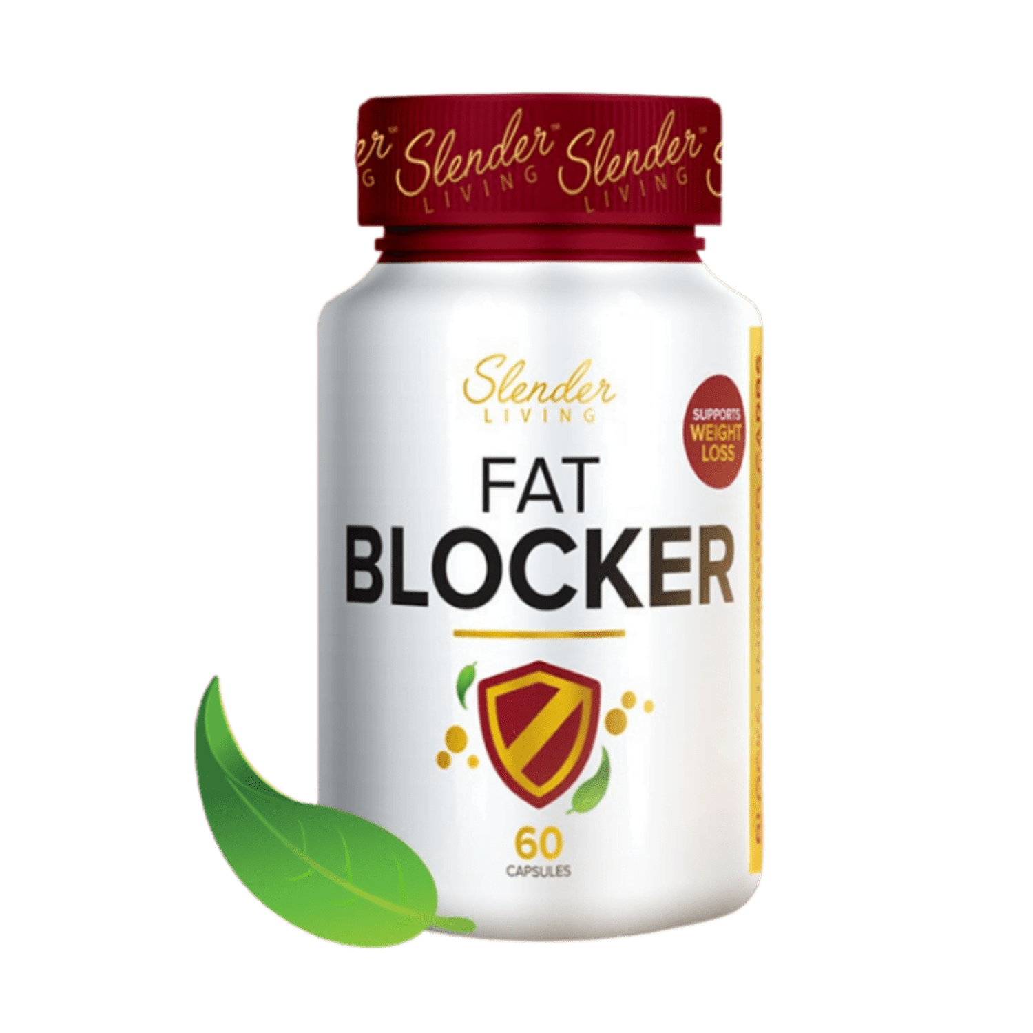 Slender Living Fat Blocker - Weight Loss Support (60 Capsules)