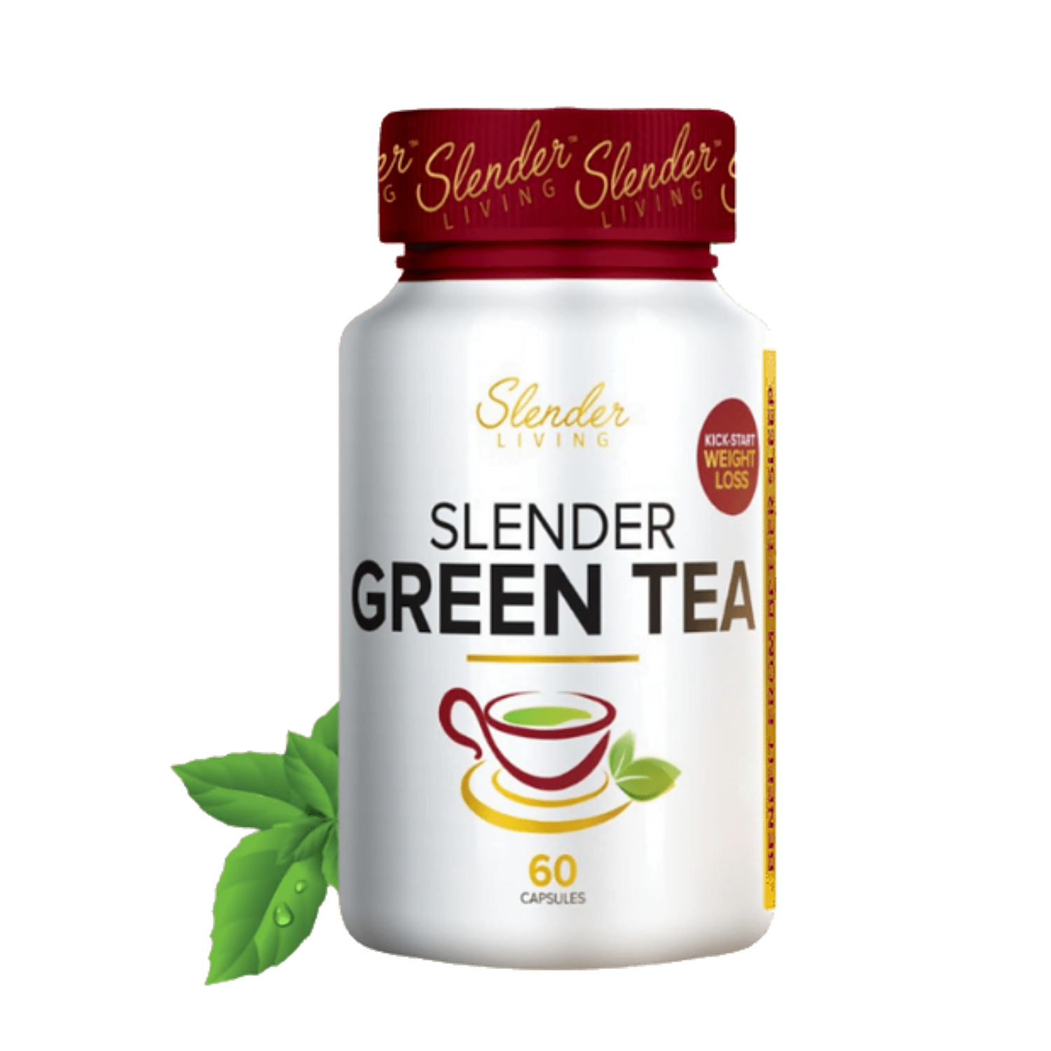 Slender Living Green Tea - Metabolic & Weight Support (60 Capsules)