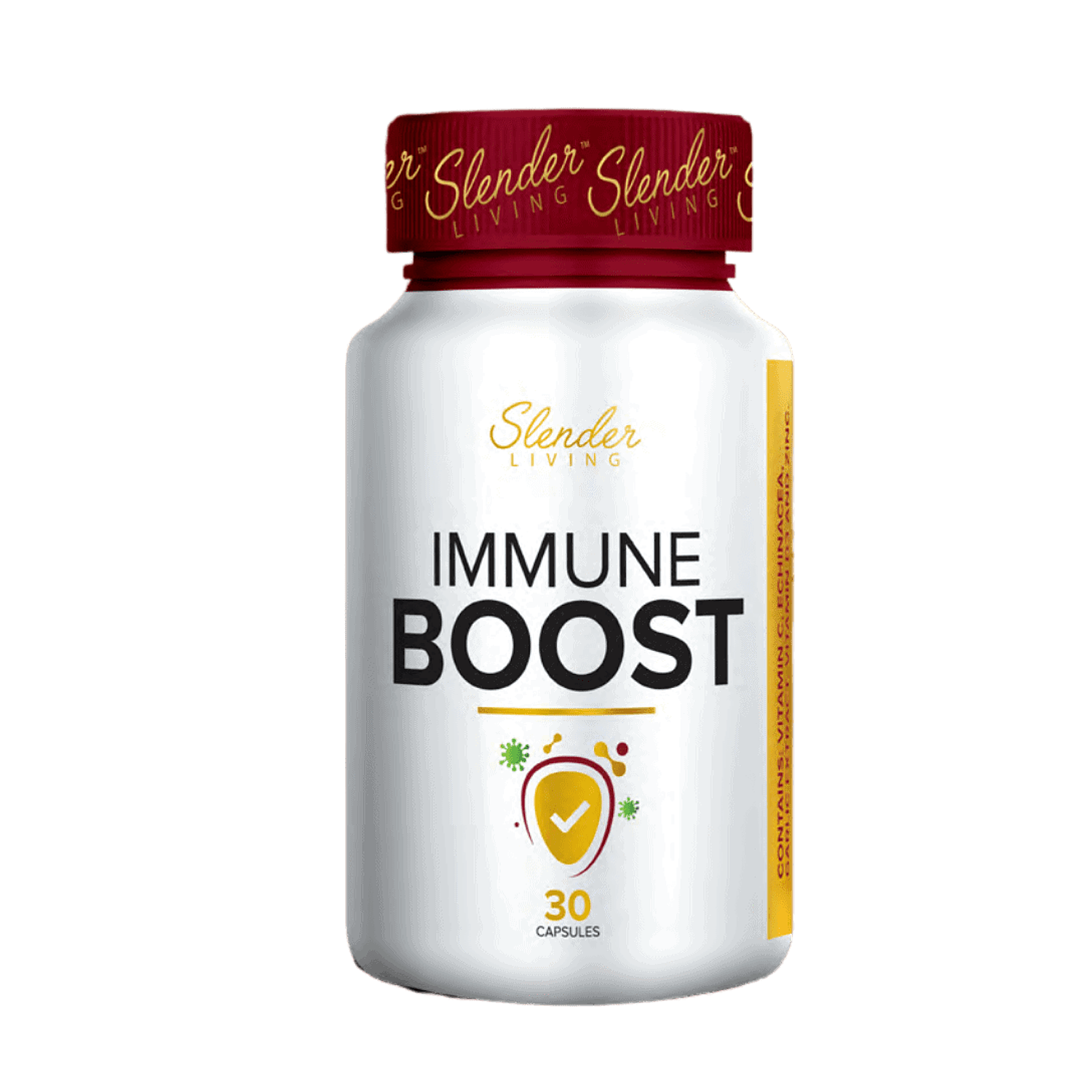 Slender Living Immune Boost - Daily Immune Support (30 Capsules)