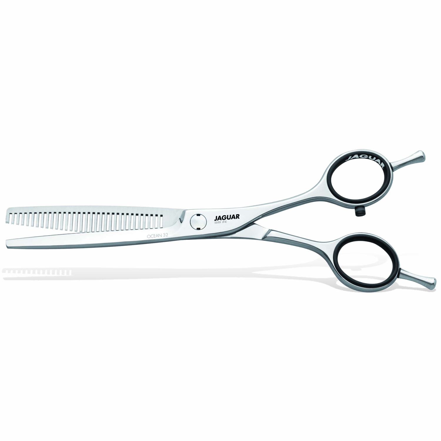 Jaguar &mdash; Ocean 32 Silver Line Thinning Scissors - 154mm