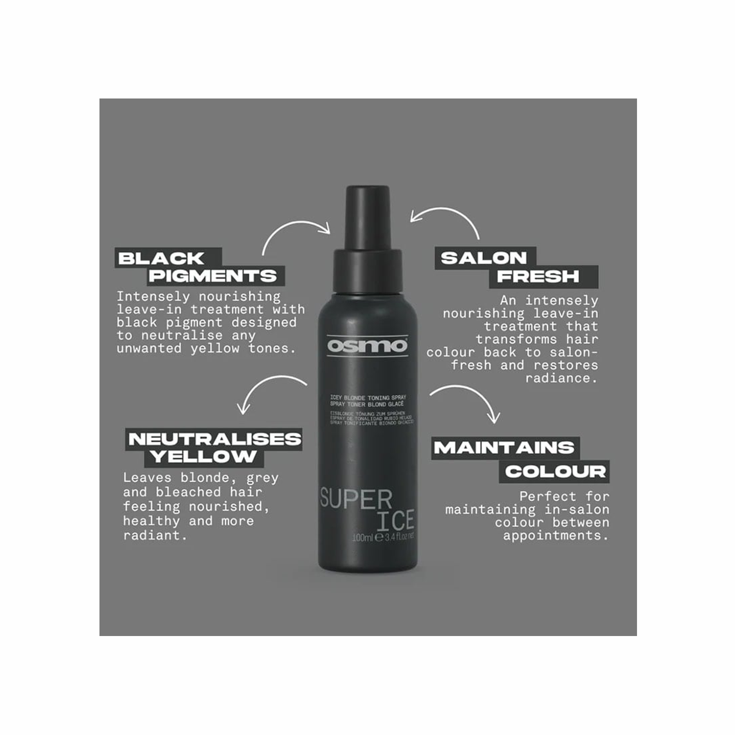 OSMO Super Ice Toning Spray (100 ml)