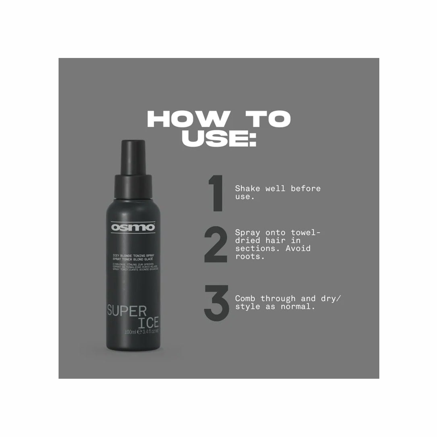 OSMO Super Ice Toning Spray (100 ml)
