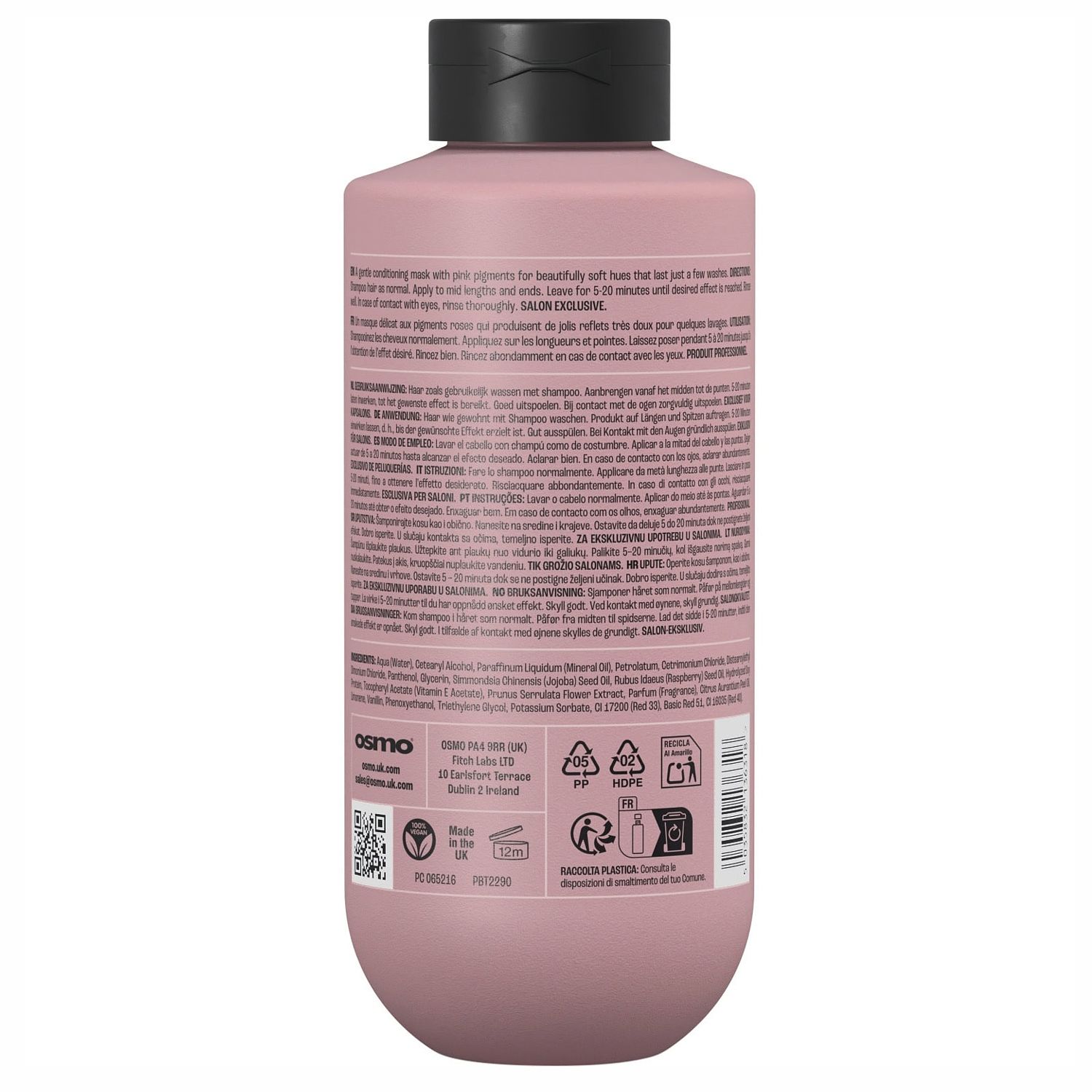 OSMO Pink Soda Colour Enhancing Mask (400ml)