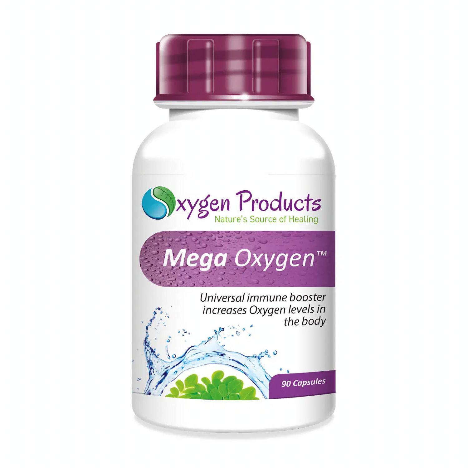 Oxygen Products Mega Oxygen Wellness Support 90 Capsules