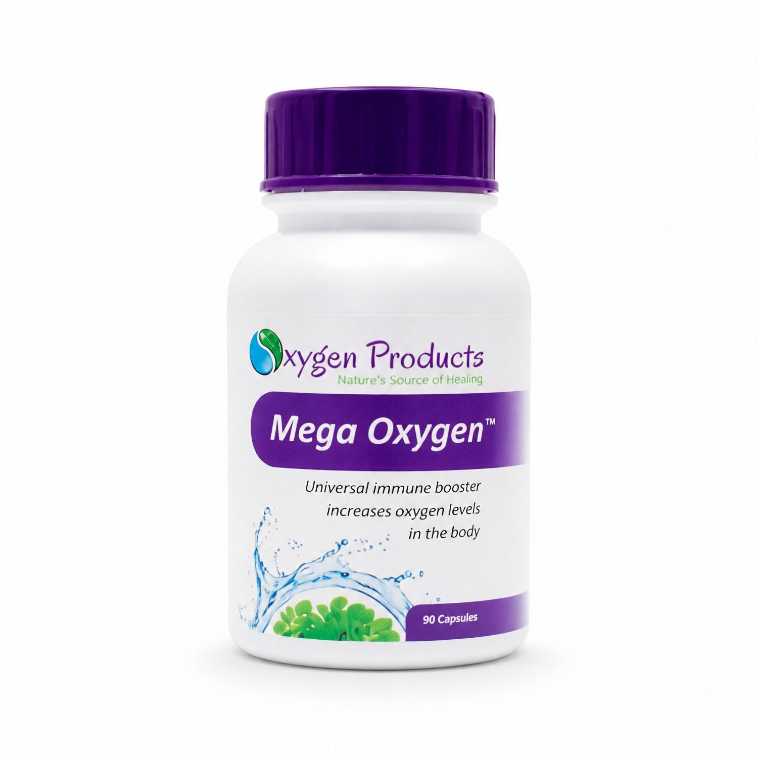 Oxygen Products Mega Oxygen Wellness Support 90 Capsules