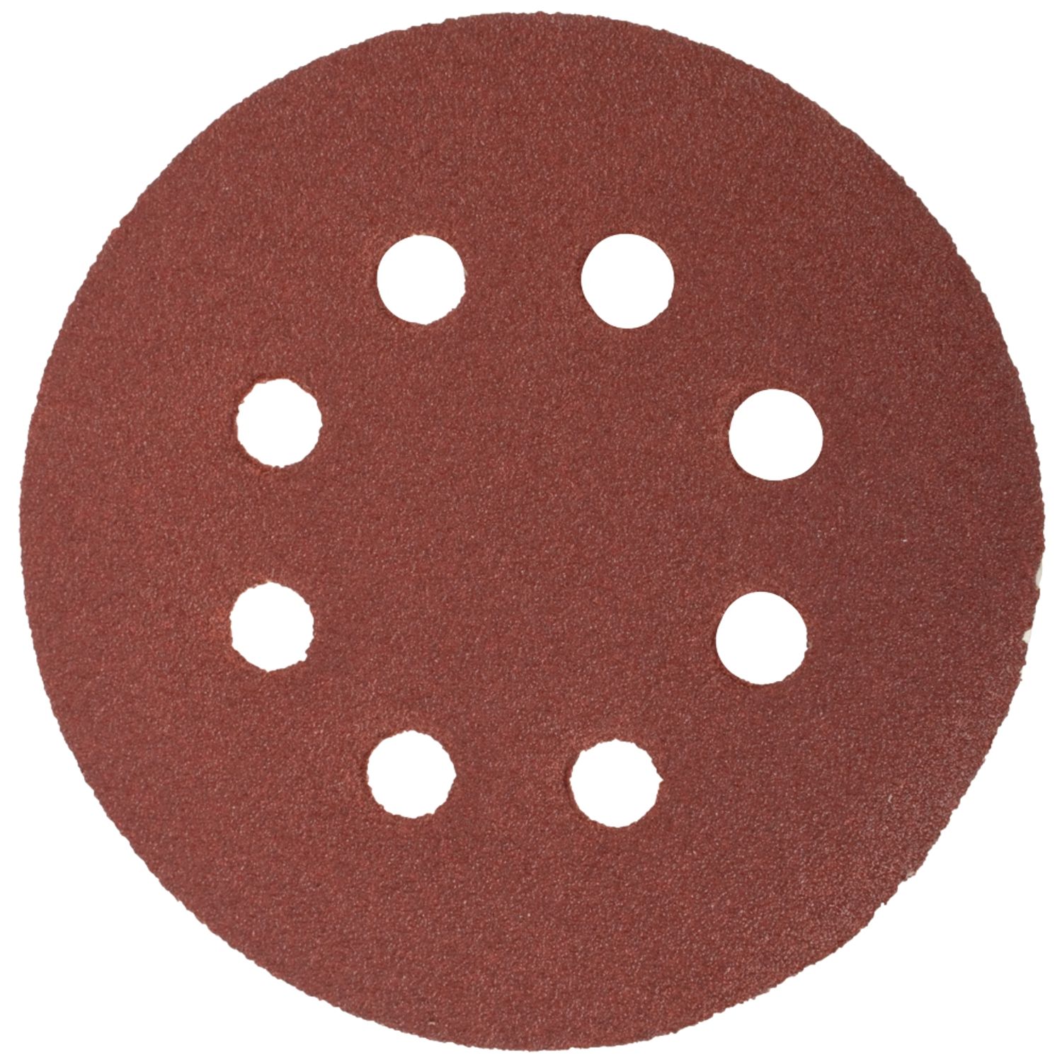 Sanding Disc 125mm 80 Grit With Holes 10/pk Hook And Loop