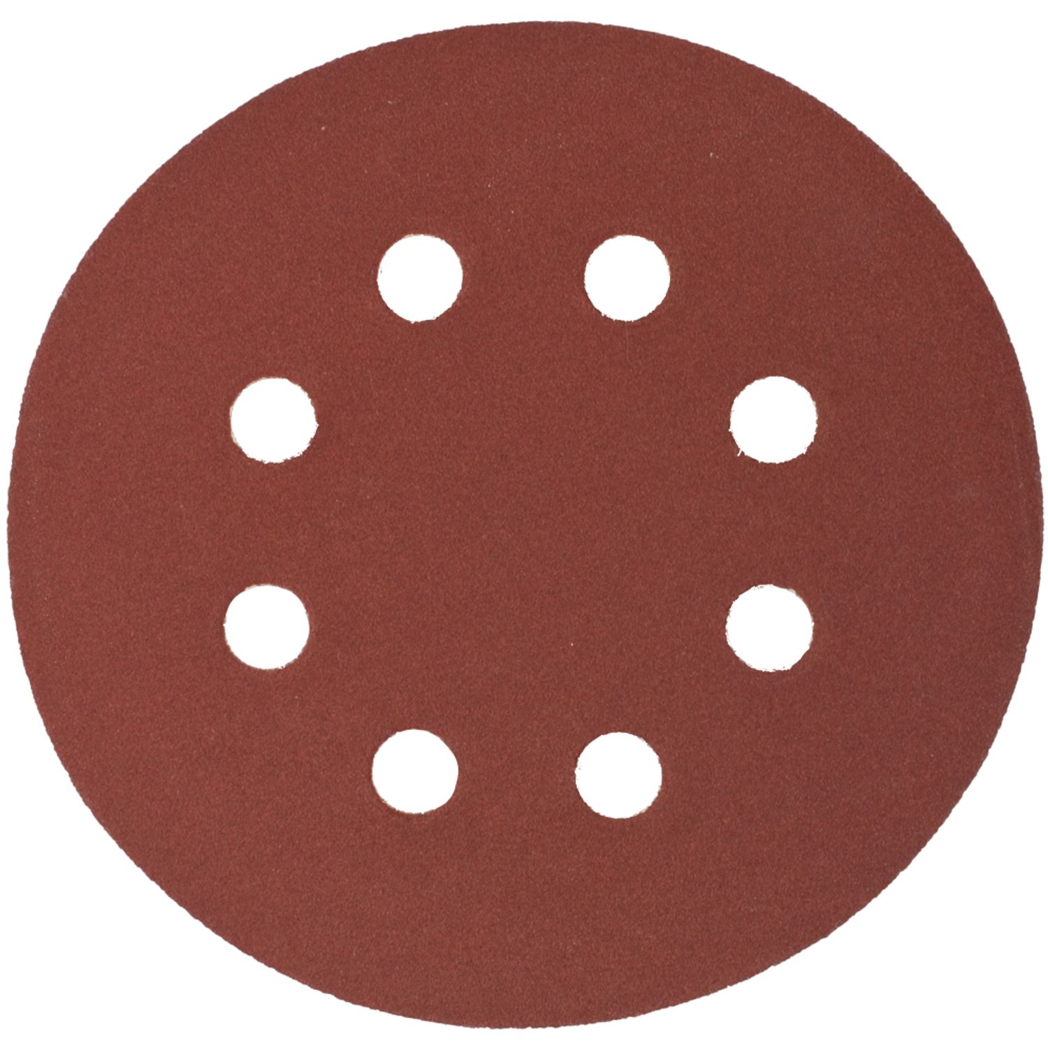 Sanding Disc 125mm 240 Grit With Holes 10/pk Hook And Loop