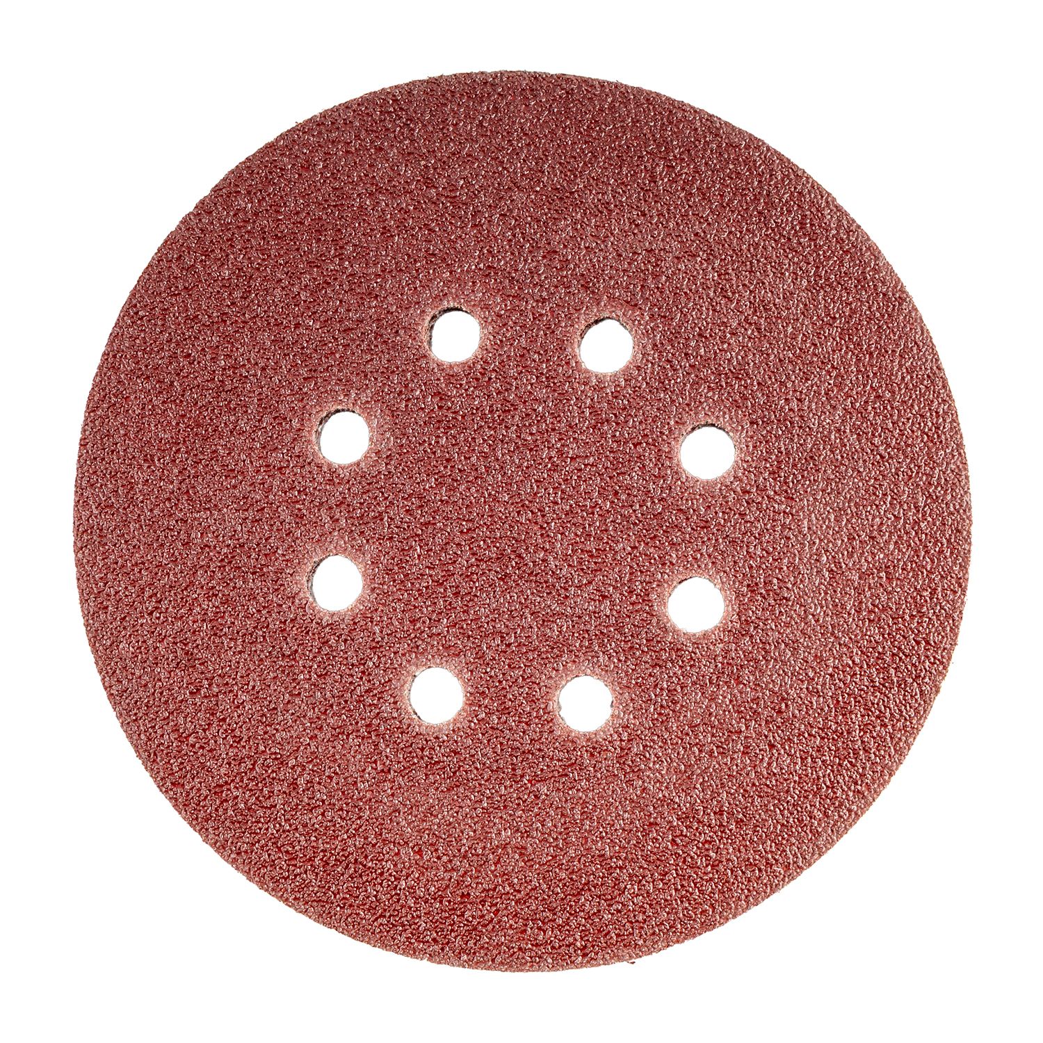 Sanding Disc 150mm 40 Grit With Holes 10/pk Hook And Loop