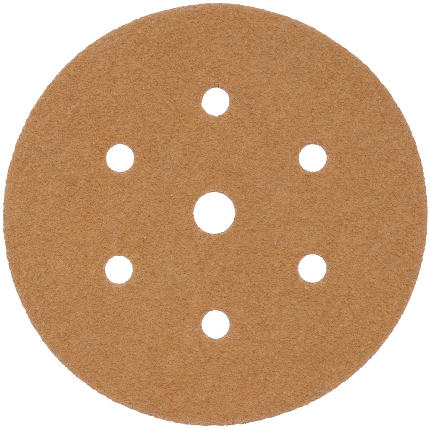Gold Disc (50 Pieces) 40 Grit 150mm X 6+1 Holes Hook And Loop