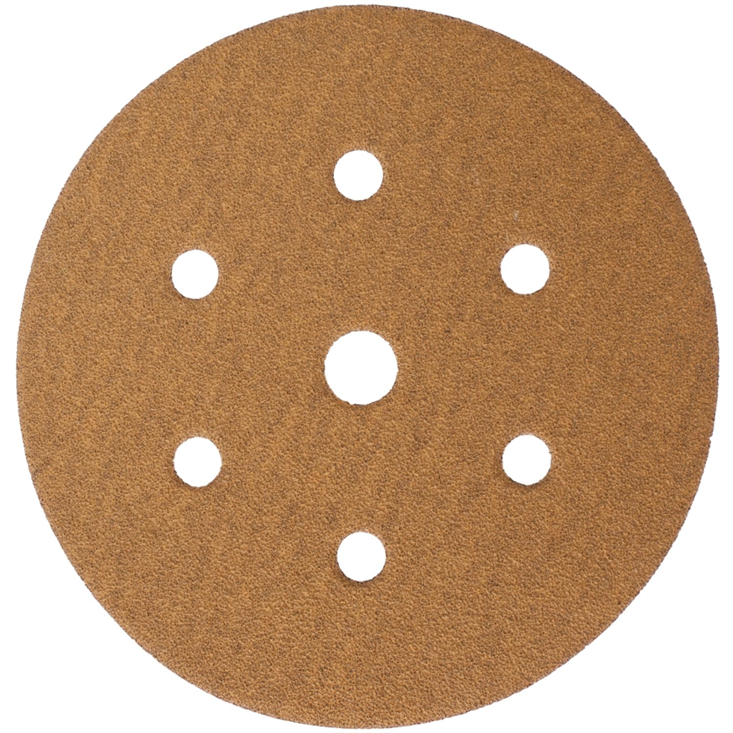 Gold Disc (50 Pieces) 80 Grit 150mm X 6+1 Holes Hook And Loop