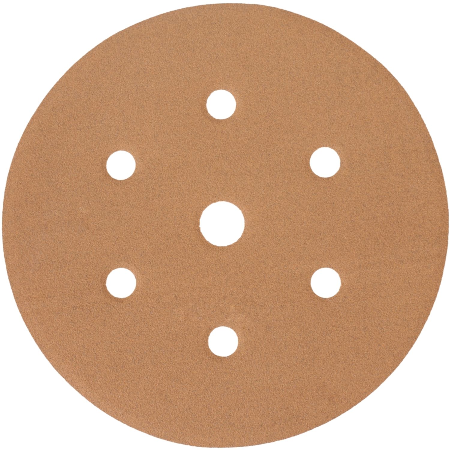 Gold Disc (50 Pieces) 400grit 150mm X 6+1 Holes Hook And Loop
