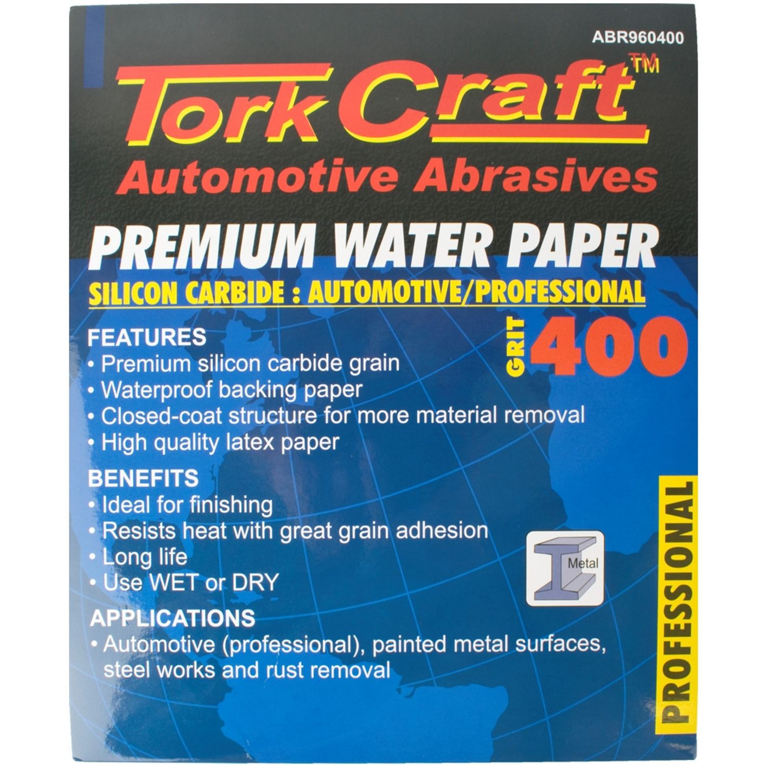 Premium Waterproof Paper 400 Grit 230 X 280 (50 Piece) Automotive