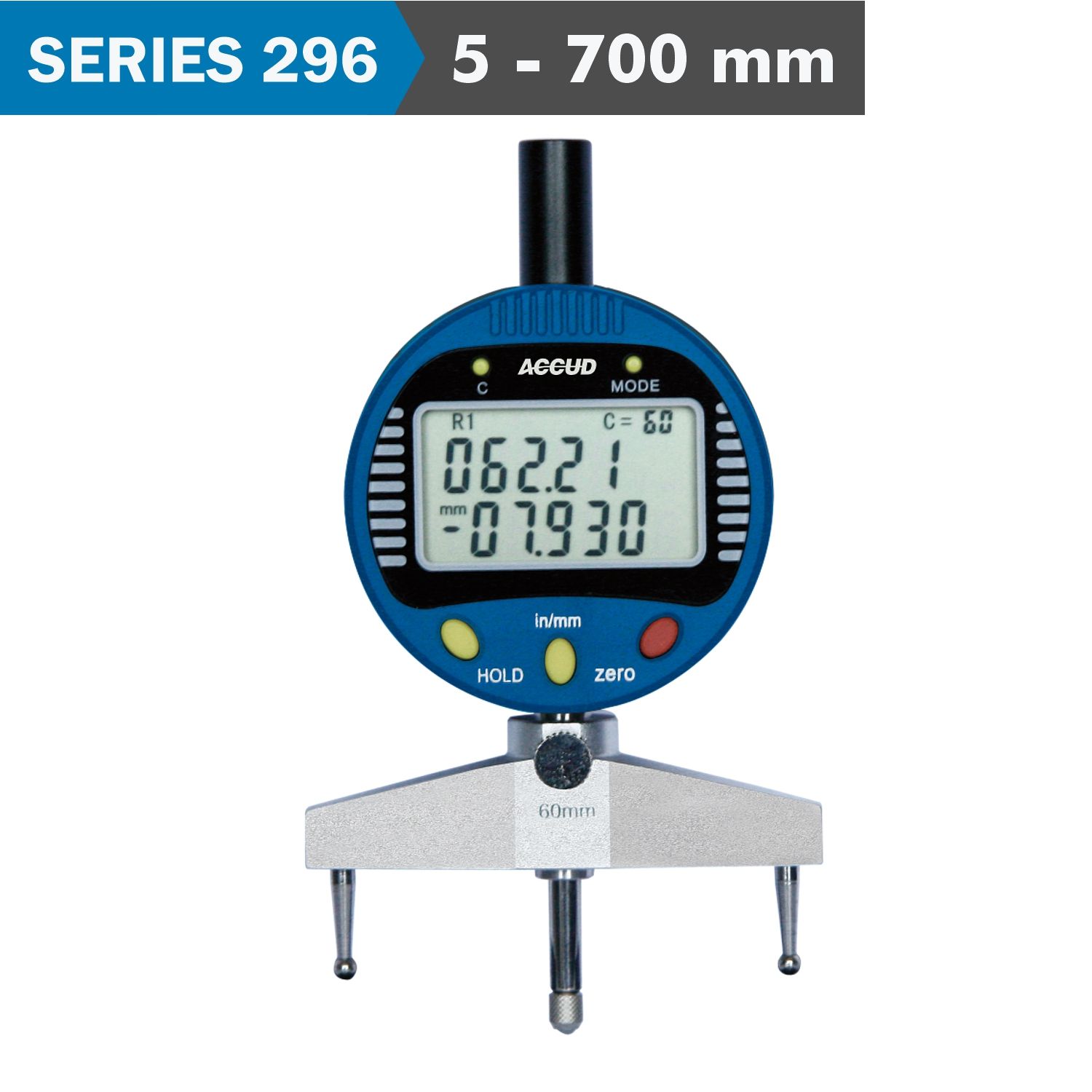 Dig. Radius Gauge R5-700mm 0.01mm Rad.