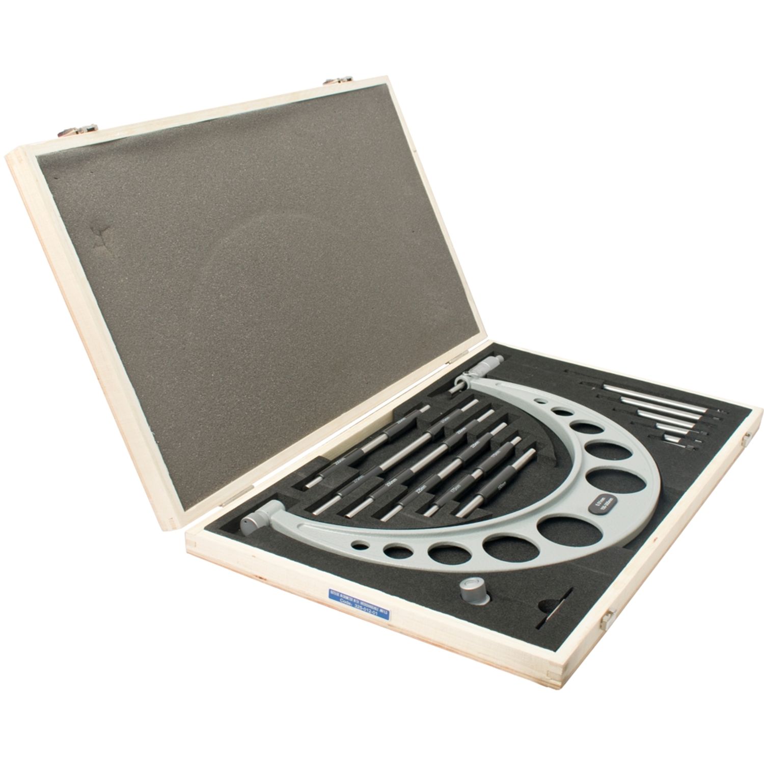 Outside Micrometer 150-300mm 0.004mm Acc. 0.01mm Grad. With Interch. A