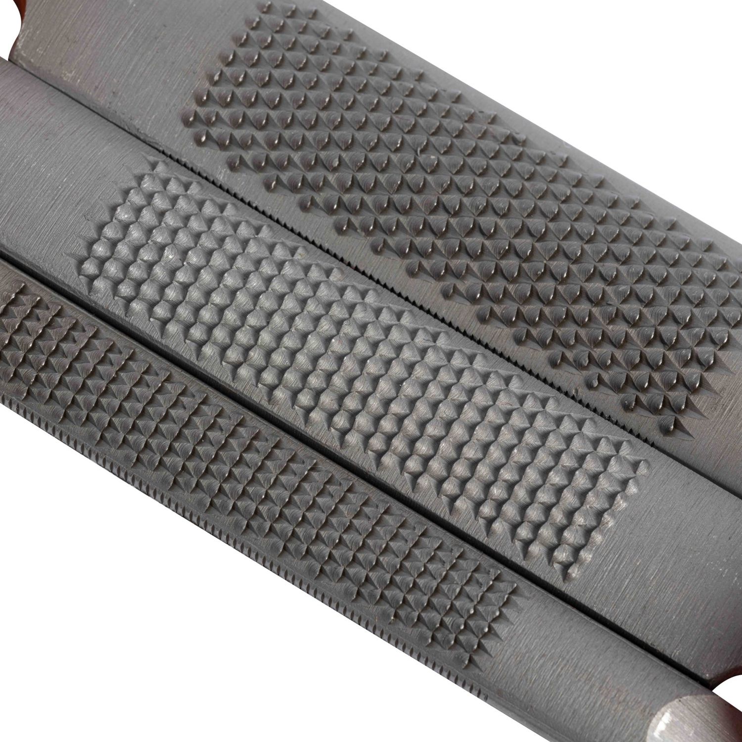 Rasp & Chisel 3pc Set 12,19, 25mm With Metal Striking End Cap 150mm