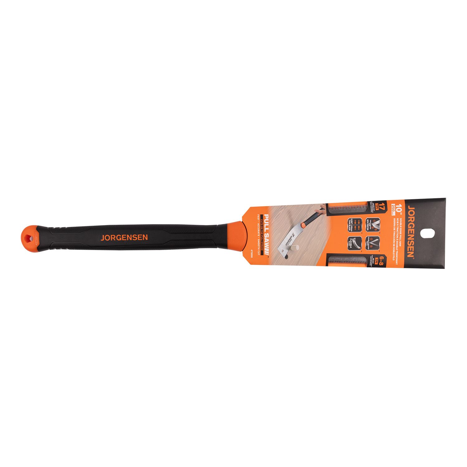 PONY Double Edge Pull Saw 250mm 17tpi + 6-8tpi