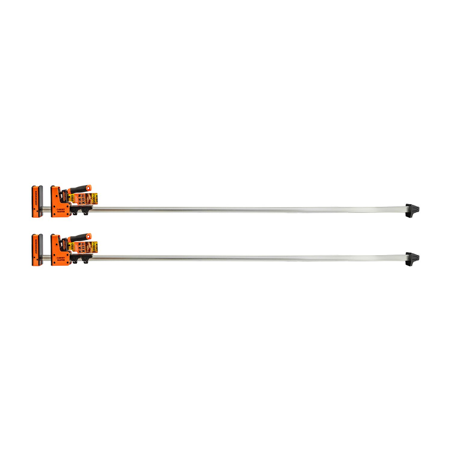 Jorgensen Par Jaw Bar Clamp 72",3 Jaws Pads, 3 Glue Separators