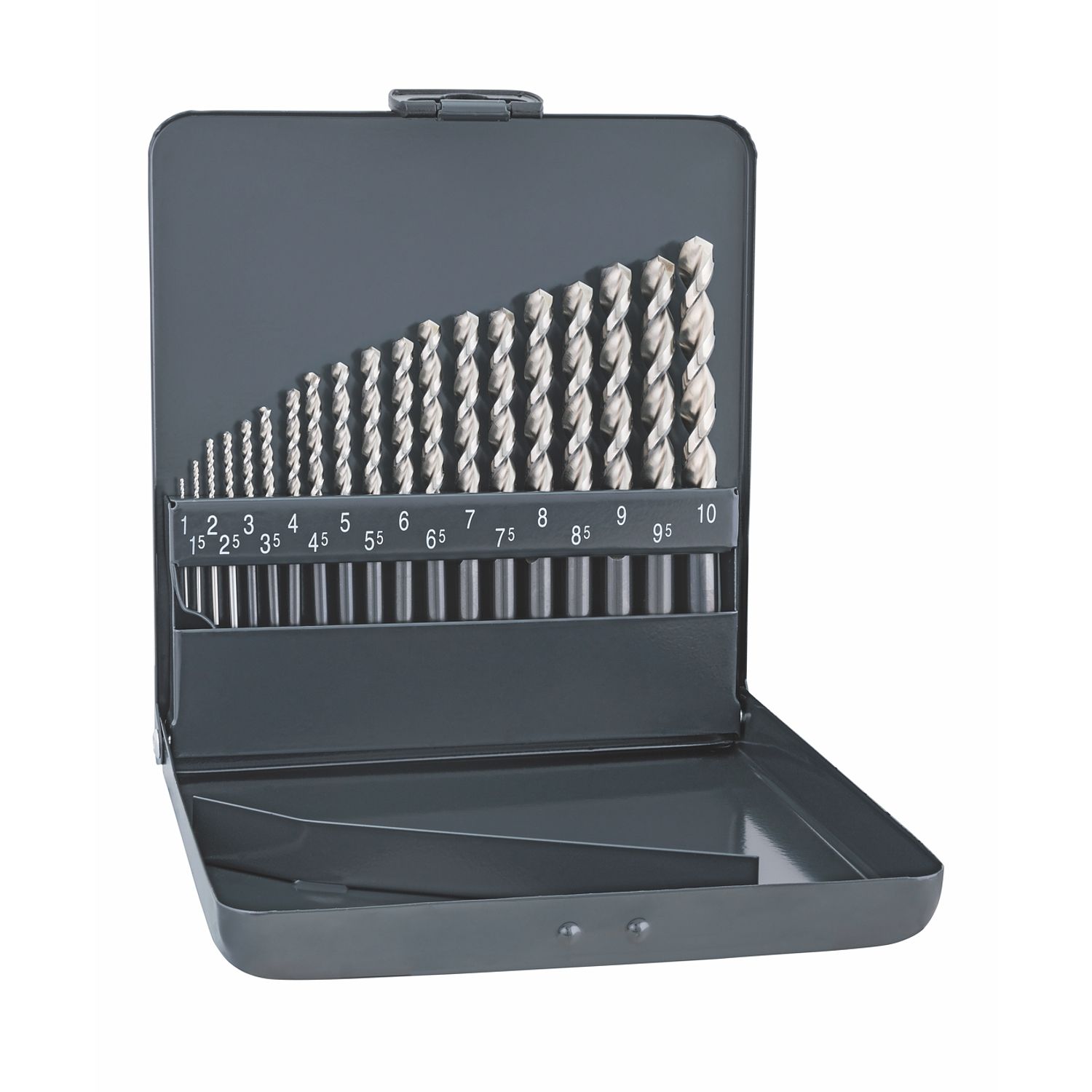 ALPEN Hss Cobalt 19 Pcs Set Forte Km19 1 - 10 X 0.5mm