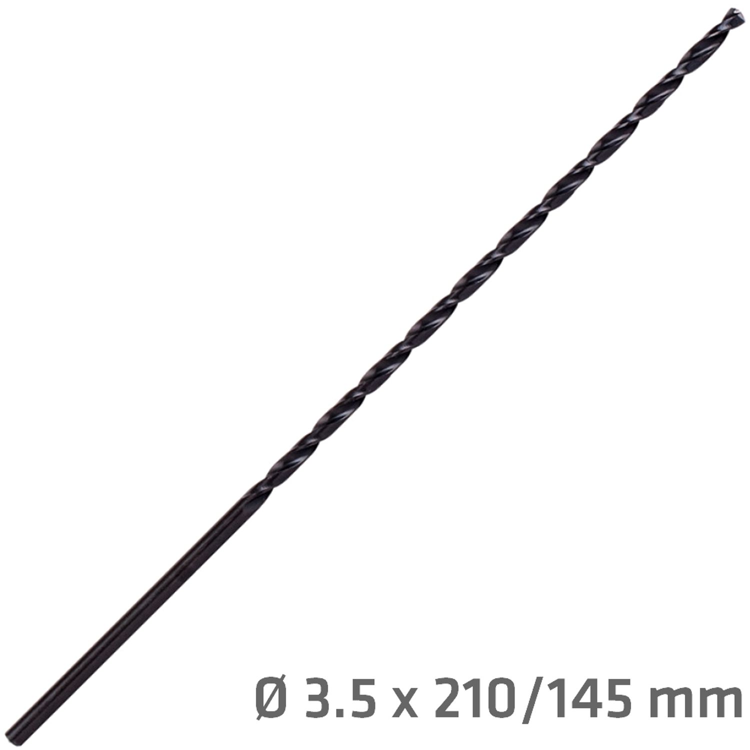 Hss Drill Bit 3.5mm 210 X 145 Extra Long