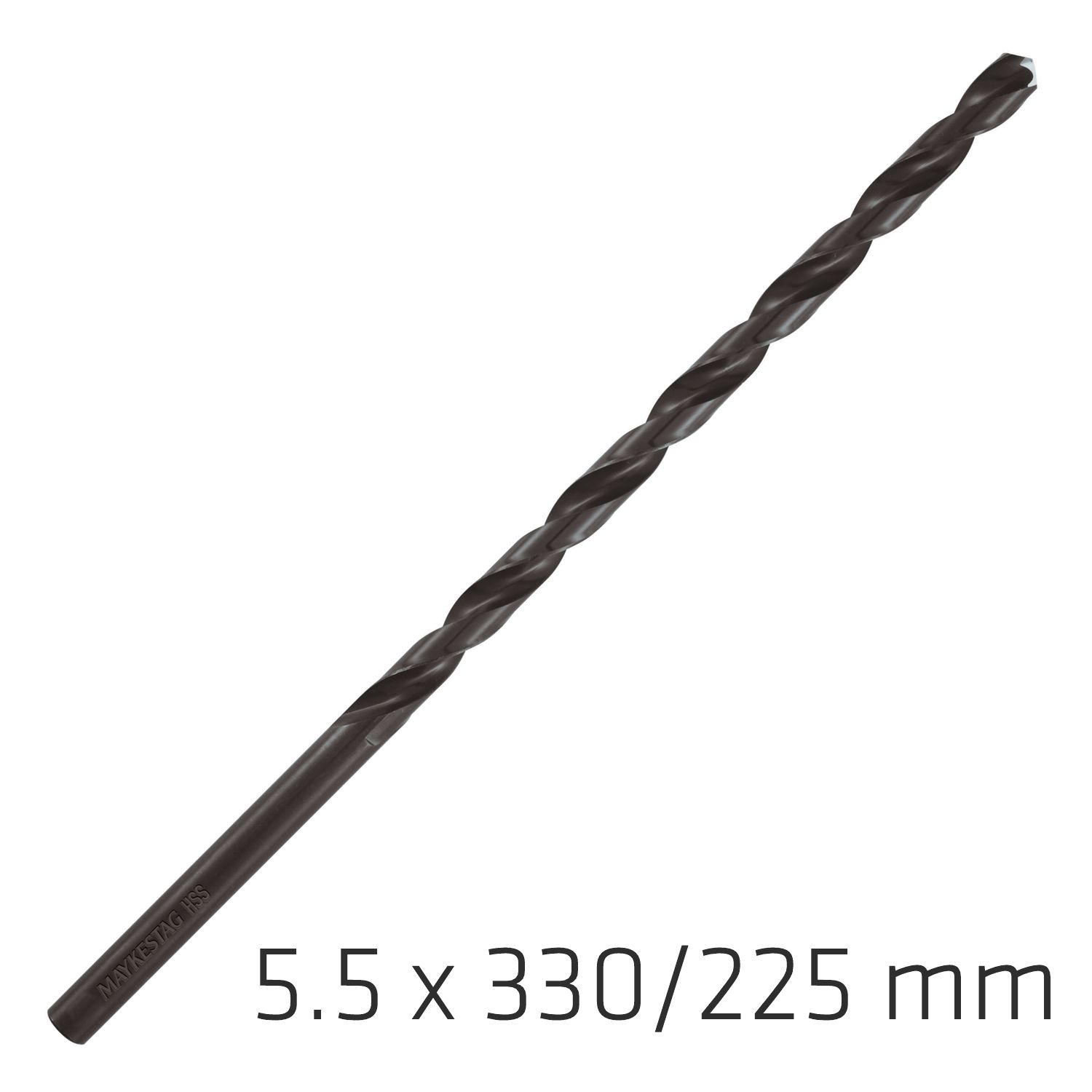 Hss Drill Bit 5.5mm 330x225mm Extra Long
