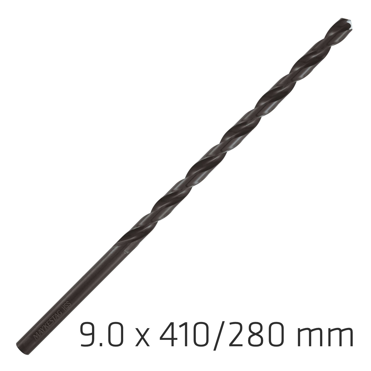 Hss Drill Bit 9mm 410x280mm Extra Long