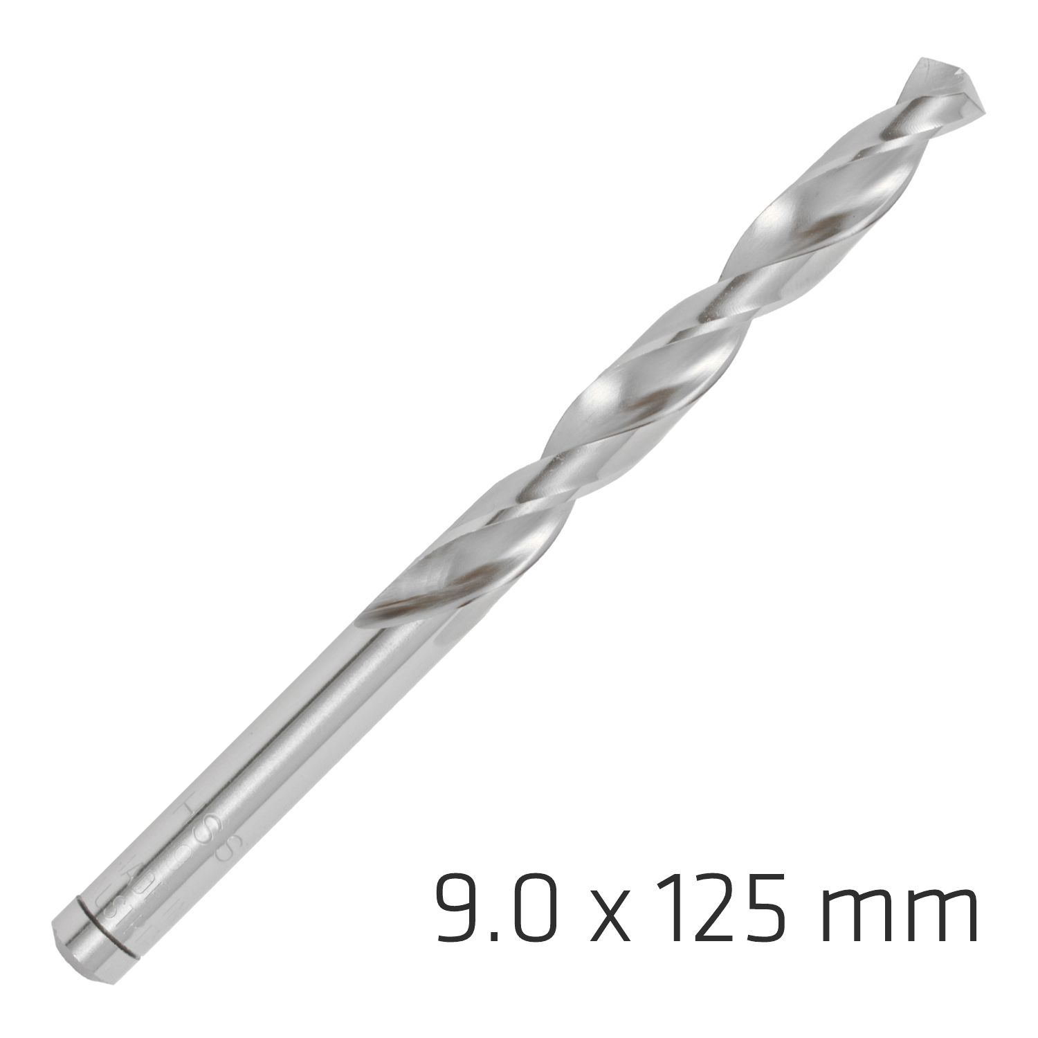 ALPEN Pro Hss 9mm Drill Din 338 Rn 135 Split Point Plastic Wallet