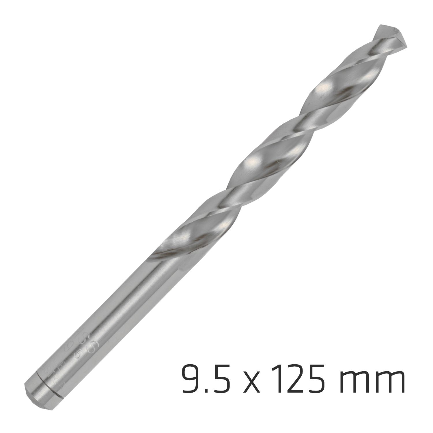 ALPEN Pro Hss 9.5mm Drill Din 338 Rn 135 Split Point Plastic Wallet