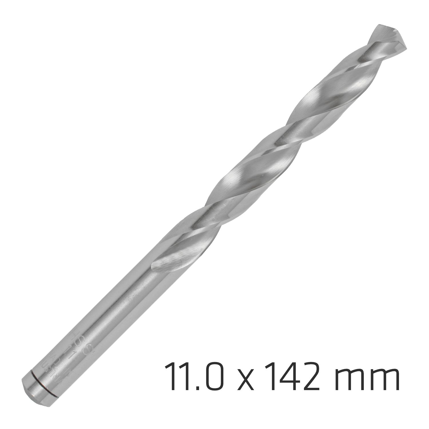 ALPEN Pro Hss 11mm Drill Din 338 Rn 135 Split Point Plastic Wallet