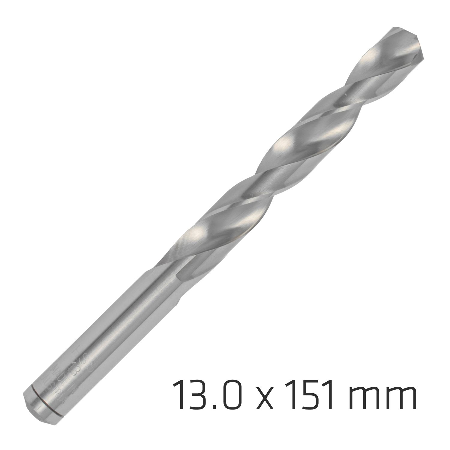 ALPEN Pro Hss 13mm Drill Din 338 Rn 135 Split Point Plastic Wallet