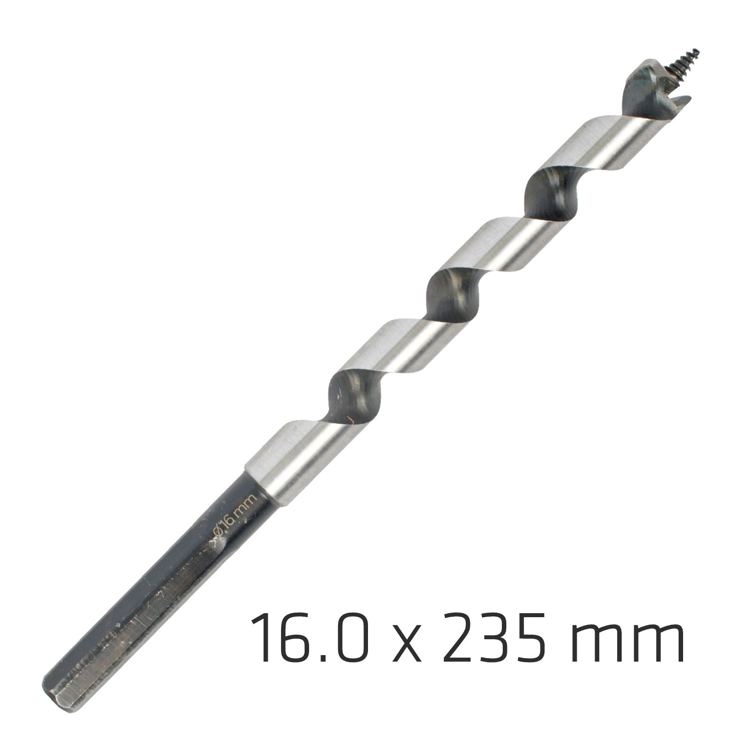 Wood Auger Drill Bit 16 X 235mm