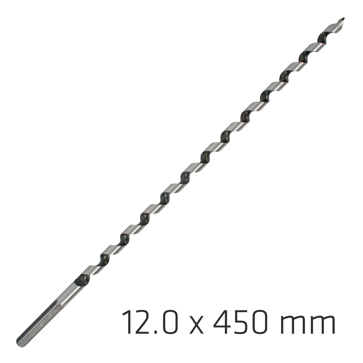 Wood Auger Drill Bit 12 X 450mm
