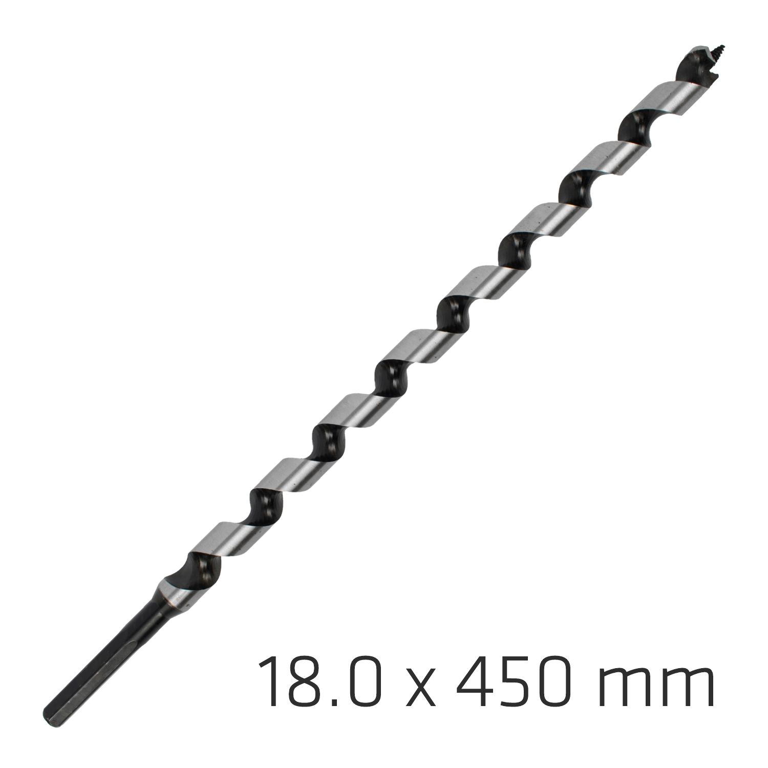 Wood Auger Drill Bit 18 X 450mm