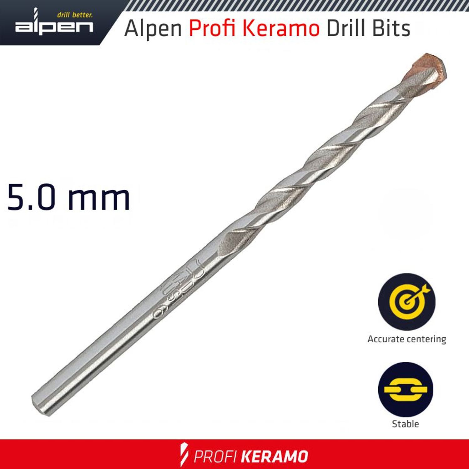 Profi Keramo Tile Ceramic Marble Bit 5mm