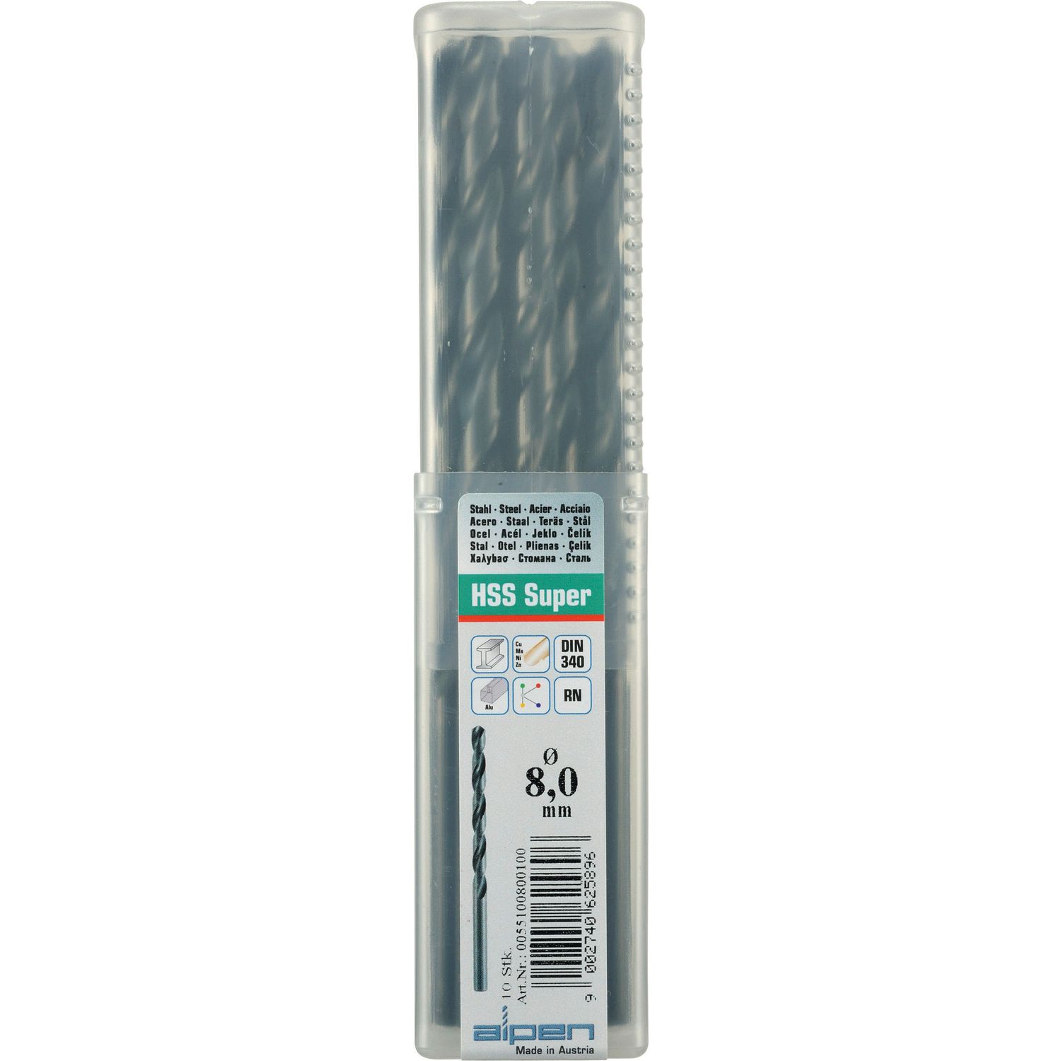 Hss Drill Bit Long 2 X 85mm Bulk
