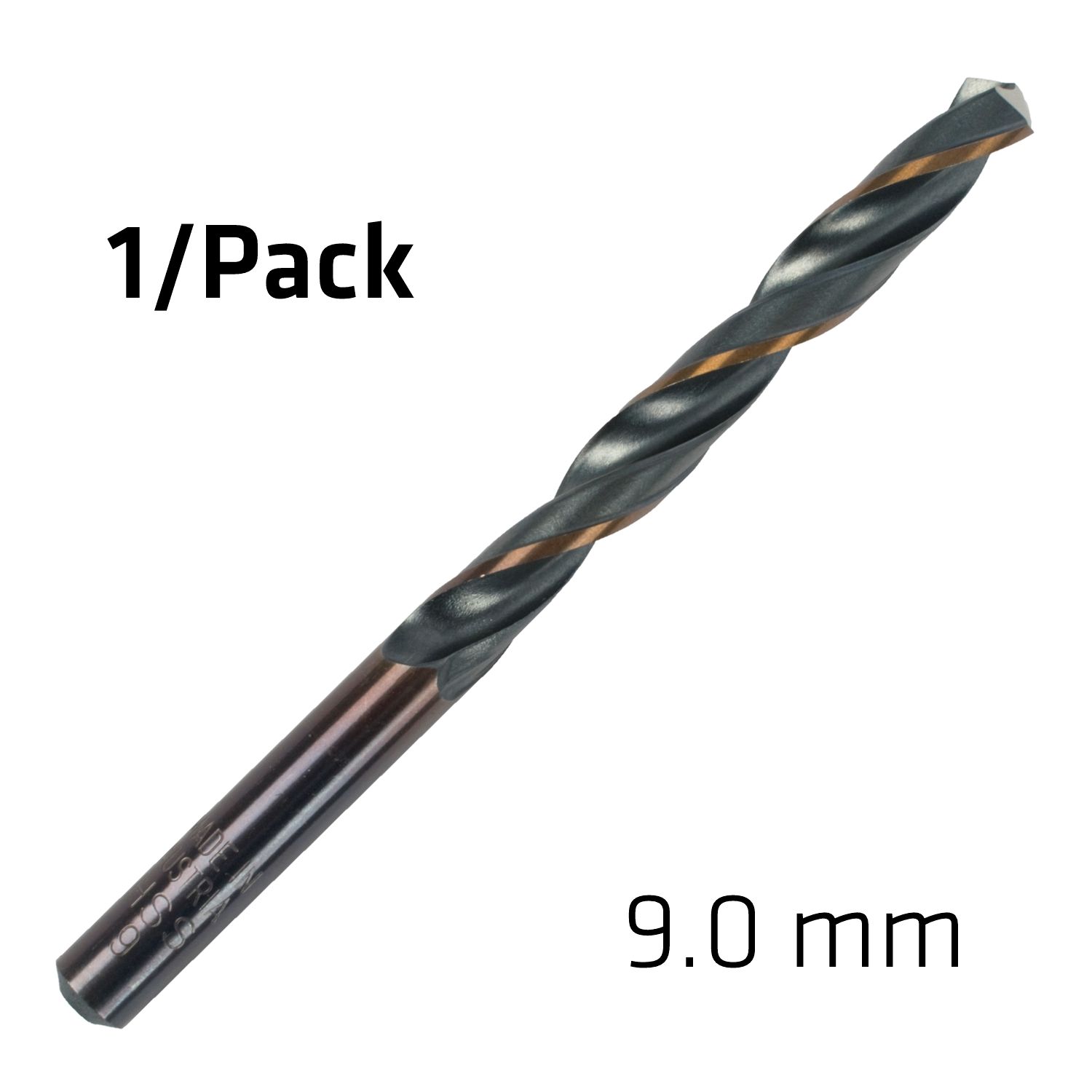 Hss Sprint Master 9.0mm X1 Sleeved Din338 ALPEN Drill Bit