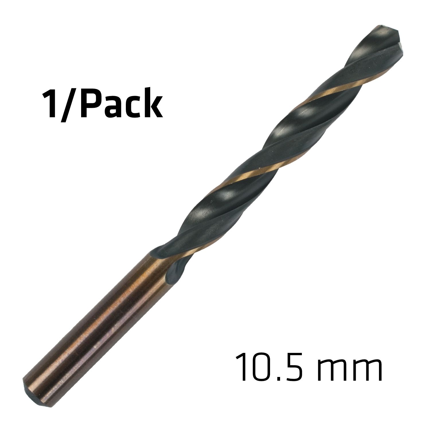 Hss Sprint Master 10.5mm X1 Sleeved Din338 ALPEN Drill Bit