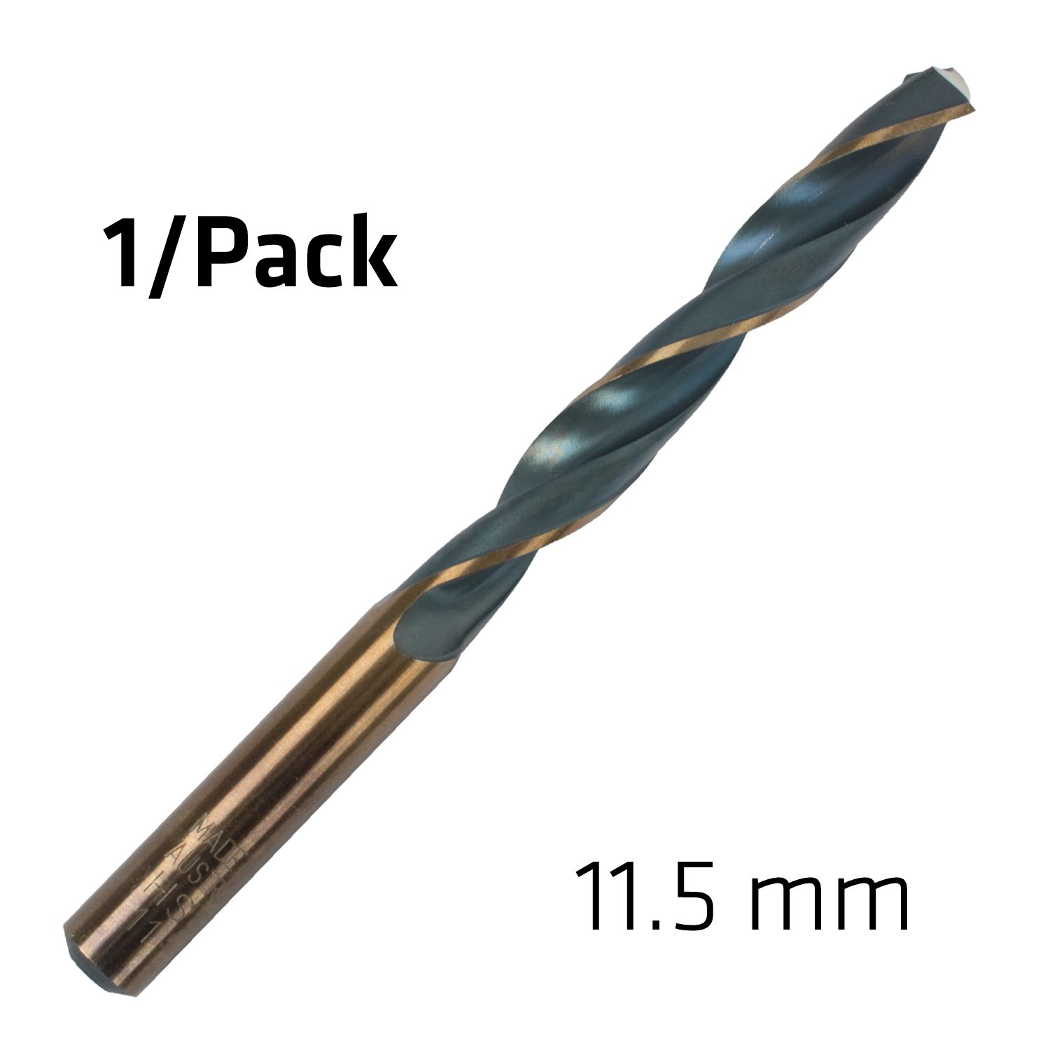 Hss Sprint Master 11.5mm X1 Sleeved Din338 ALPEN Drill Bit